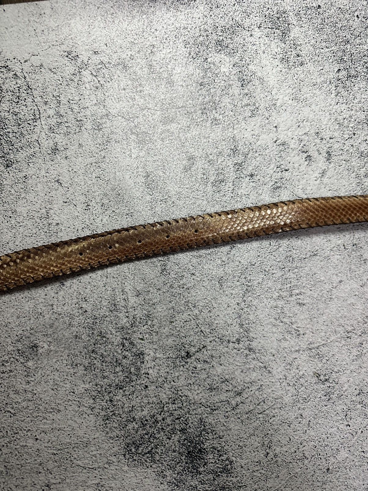 Other Reptile’s House Python Leather Belt Made in Italy Size ONE SIZE - 9 Thumbnail