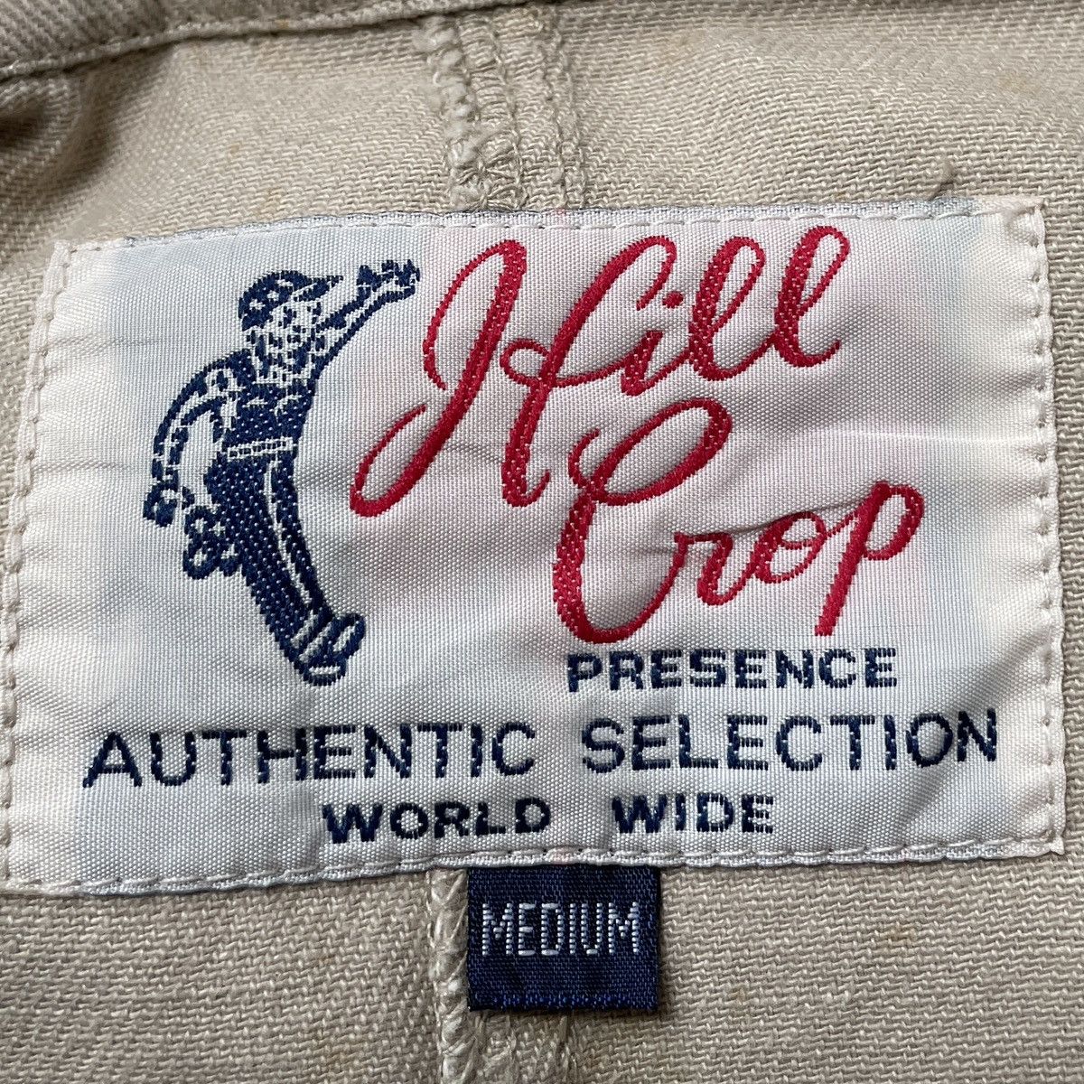 Vintage Vintage Japanese Brand Hill Crop Chore Jacket 1990s Size US M / EU 48-50 / 2 - 9 Thumbnail