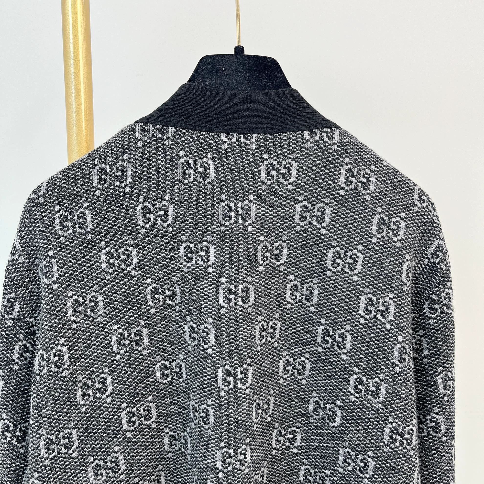 Gucci Gucci Wool Double G Knit Cardigan Large Size US L / EU 52-54 / 3 - 6 Thumbnail