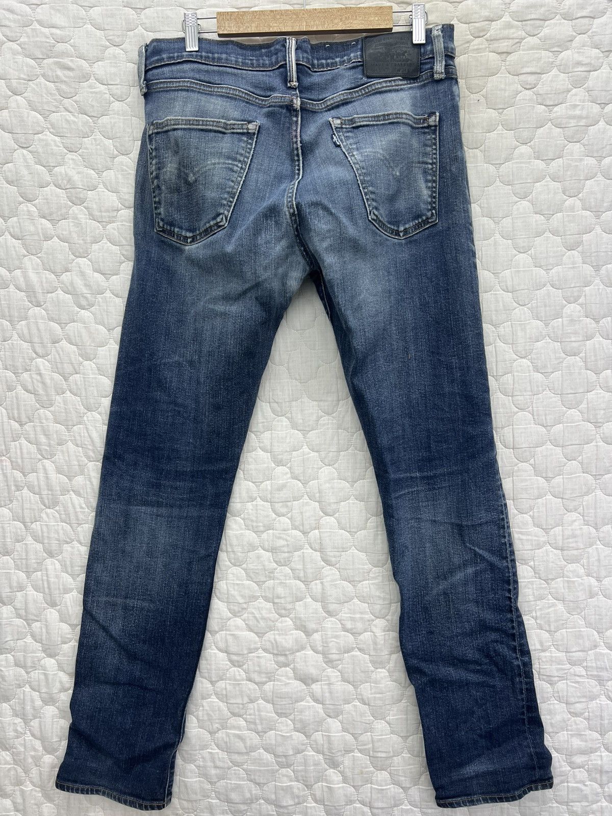 Levi's Made & Crafted ARCHIVES💥💥💥VTG JAPAN LEVIS BIG E 511 SALVAGED Size US 34 / EU 50 - 4 Thumbnail