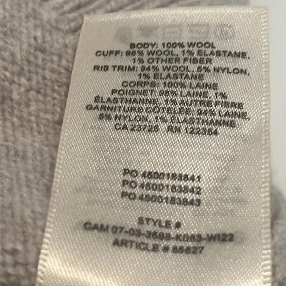 Aritzia Aritzia Wilfred Free Harper Cropped Wool Sweater Mockneck Wo Size L / US 10 / IT 46 - 10 Thumbnail