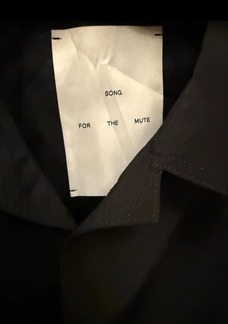 Song For The Mute Song For The Mute black long coat jacket Size US M / EU 48-50 / 2 - 3 Thumbnail