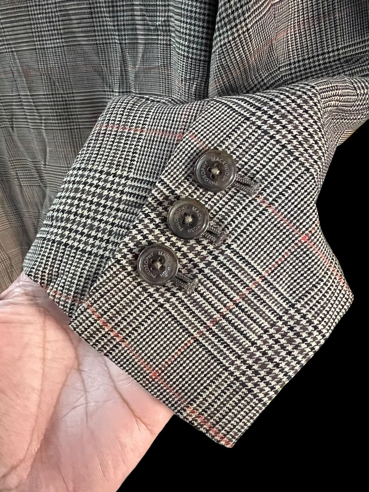 Mackintosh MACKINTOSH PHILOSOPHY TARTAN DOUBLE BUTTON JACKET Size US S / EU 44-46 / 1 - 9 Thumbnail