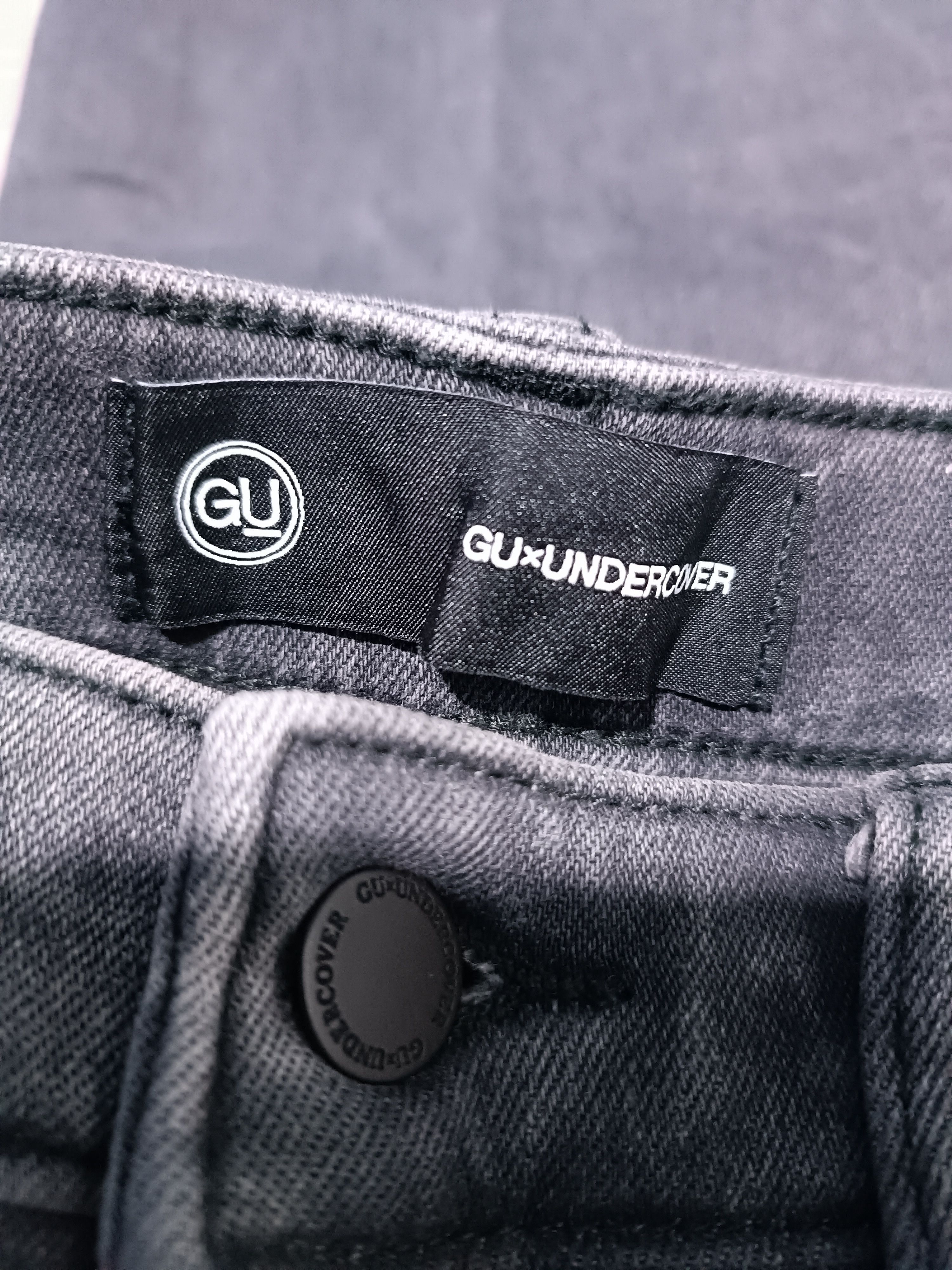 GU × Undercover GU x Undercover Ripped Stretch Denim Size US 29 - 8 Thumbnail