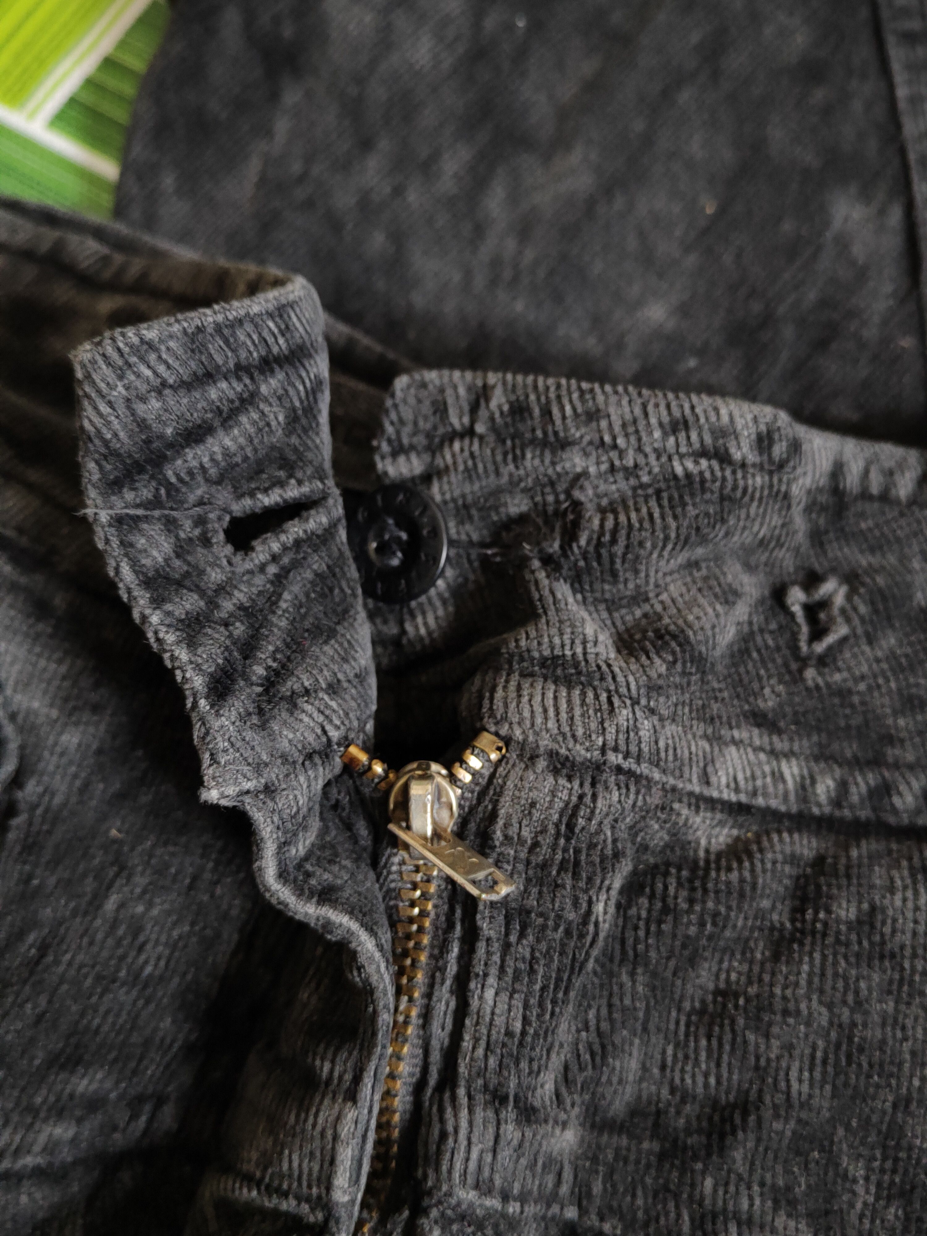 Fake London Genius Fake London Genius Black Corduroy palazo Pants #S1488 Size 28" / US 6 / IT 42 - 16 Thumbnail