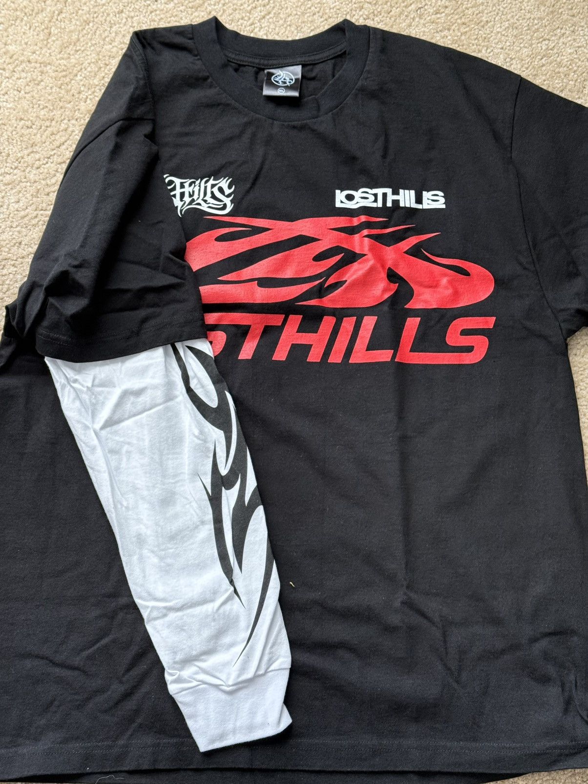 Lost hills Lost Hills XL Long Sleeve Logo Tee Size US XL / EU 56 / 4 - 2 Thumbnail