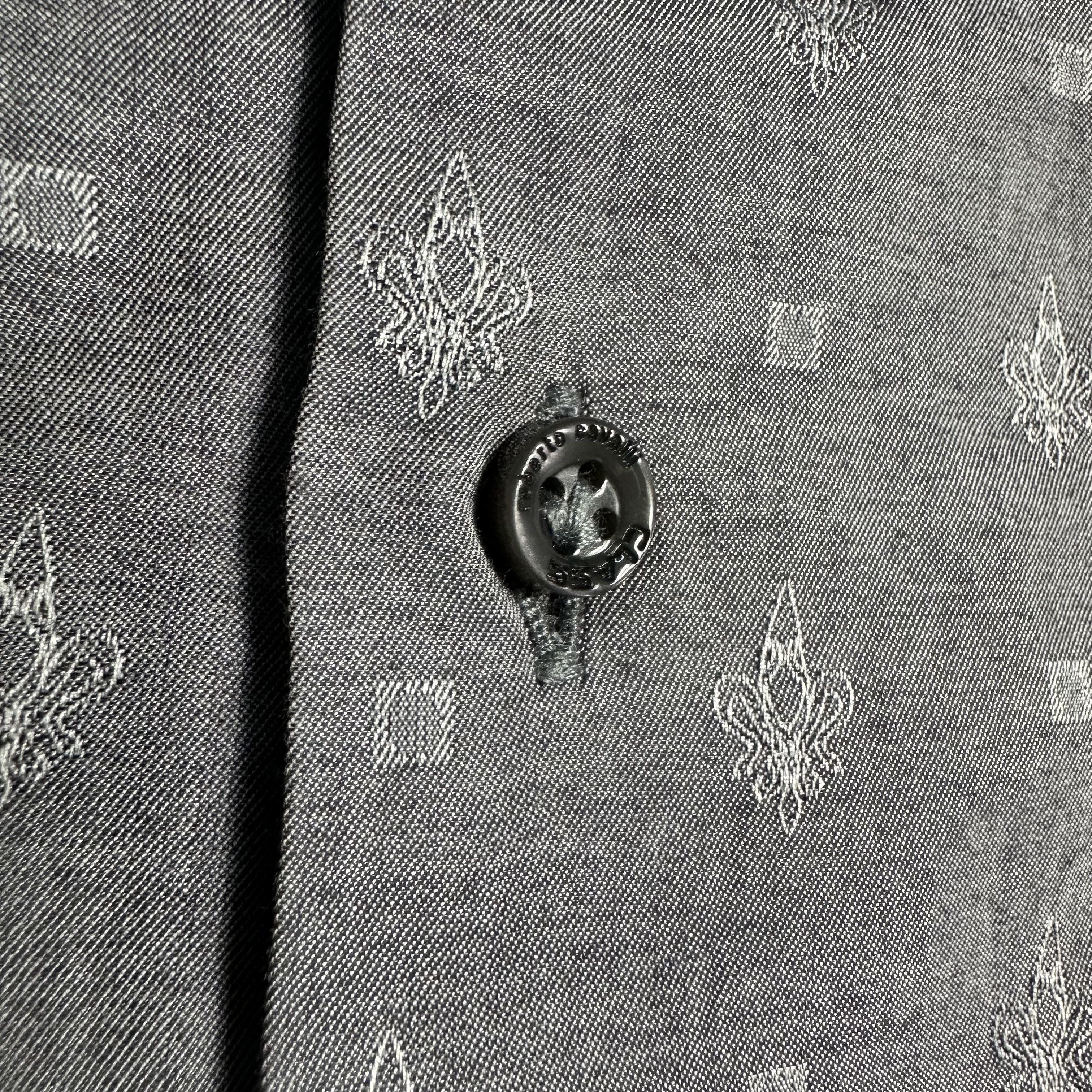 Roberto Cavalli 🔥RARE🔥Vintage Roberto Cavalli OVP Button Up Shirt Size US XXS / EU 40 - 4 Thumbnail