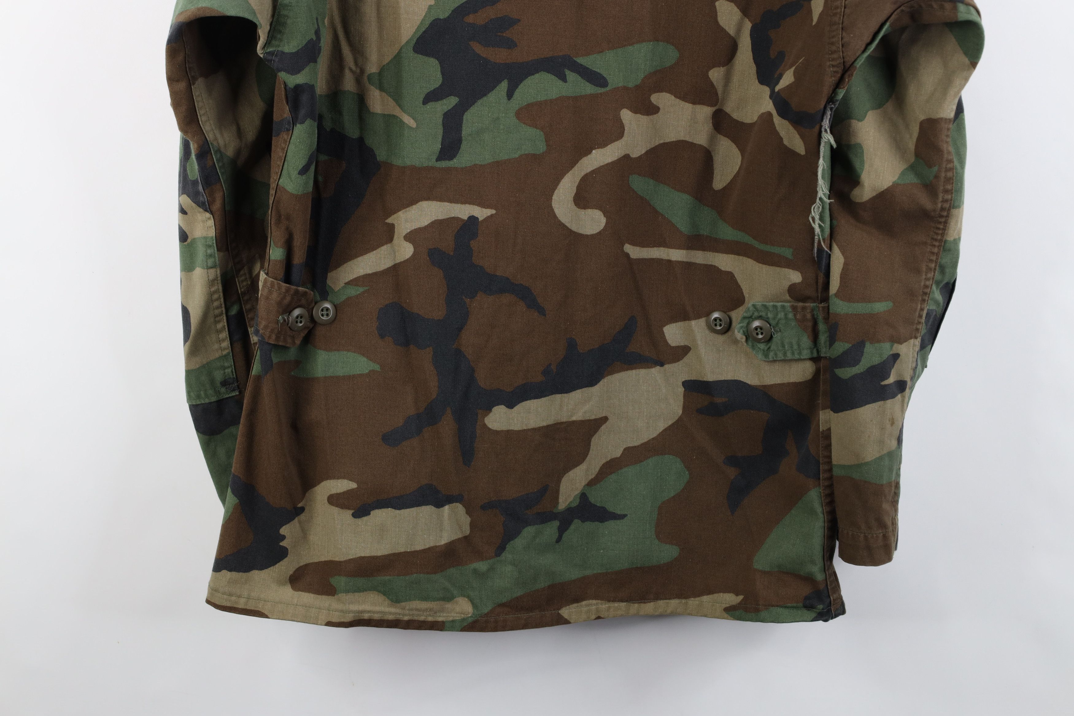 Vintage Vintage 80s US Military Camouflage Combat Jacket Coat USA Size US S / EU 44-46 / 1 - 15 Thumbnail