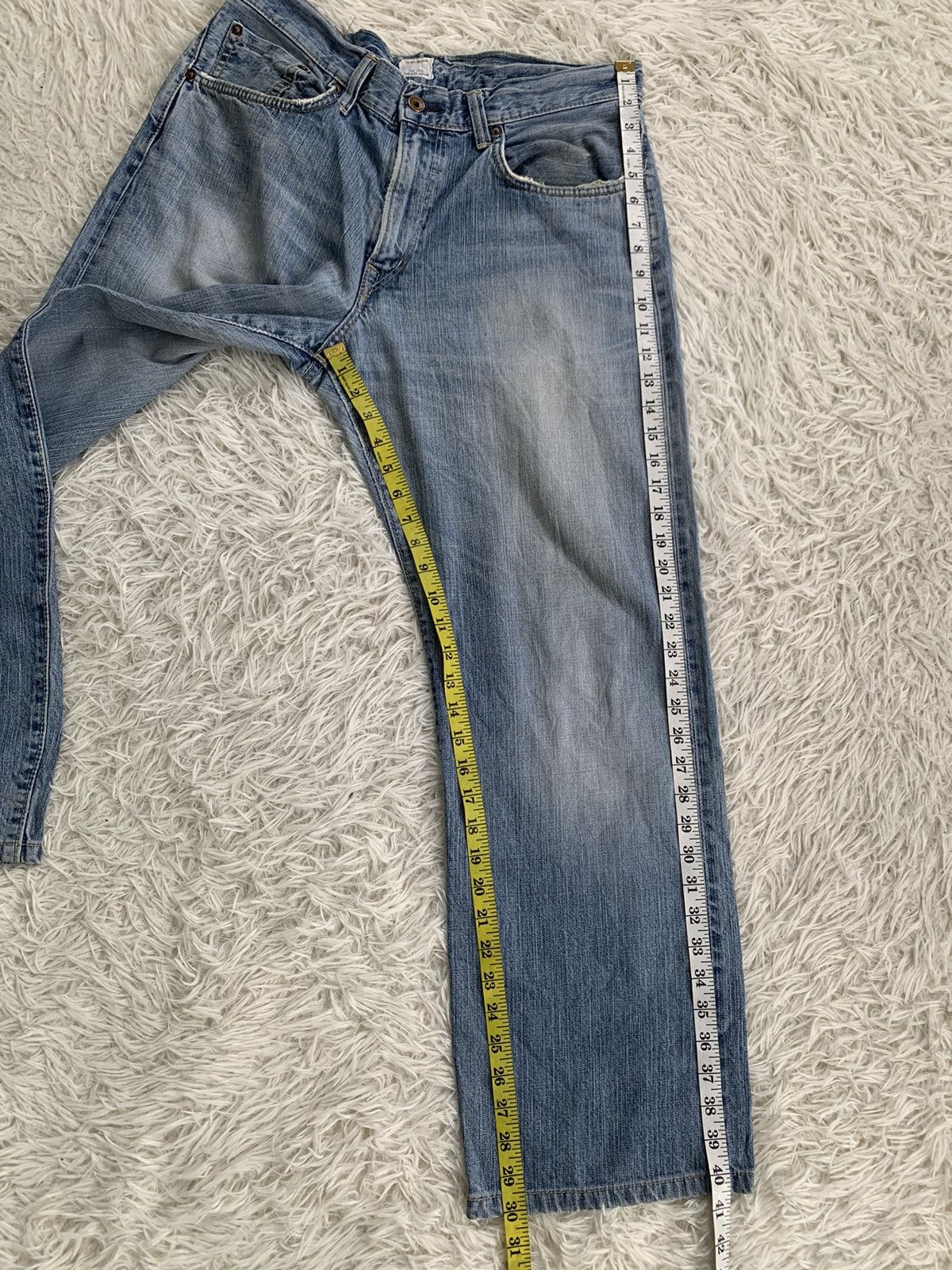 Edwin Vintage Edwin 505Z Selfedge Denim Pant Made in Japan Size US 35 - 19 Thumbnail