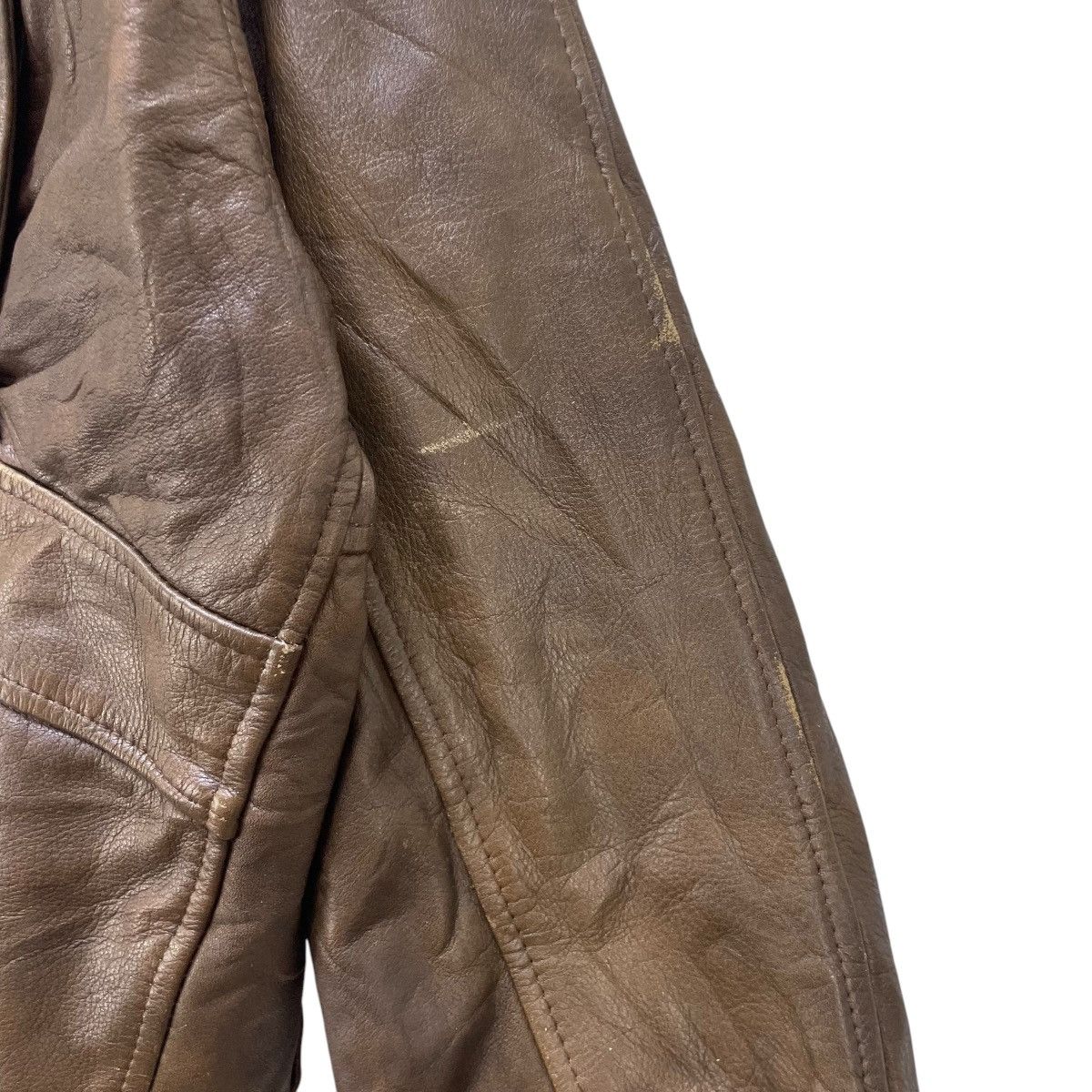 Japanese Brand Vintage Japanese Brand GK Cow Hide Leather Jacket Size US M / EU 48-50 / 2 - 8 Thumbnail