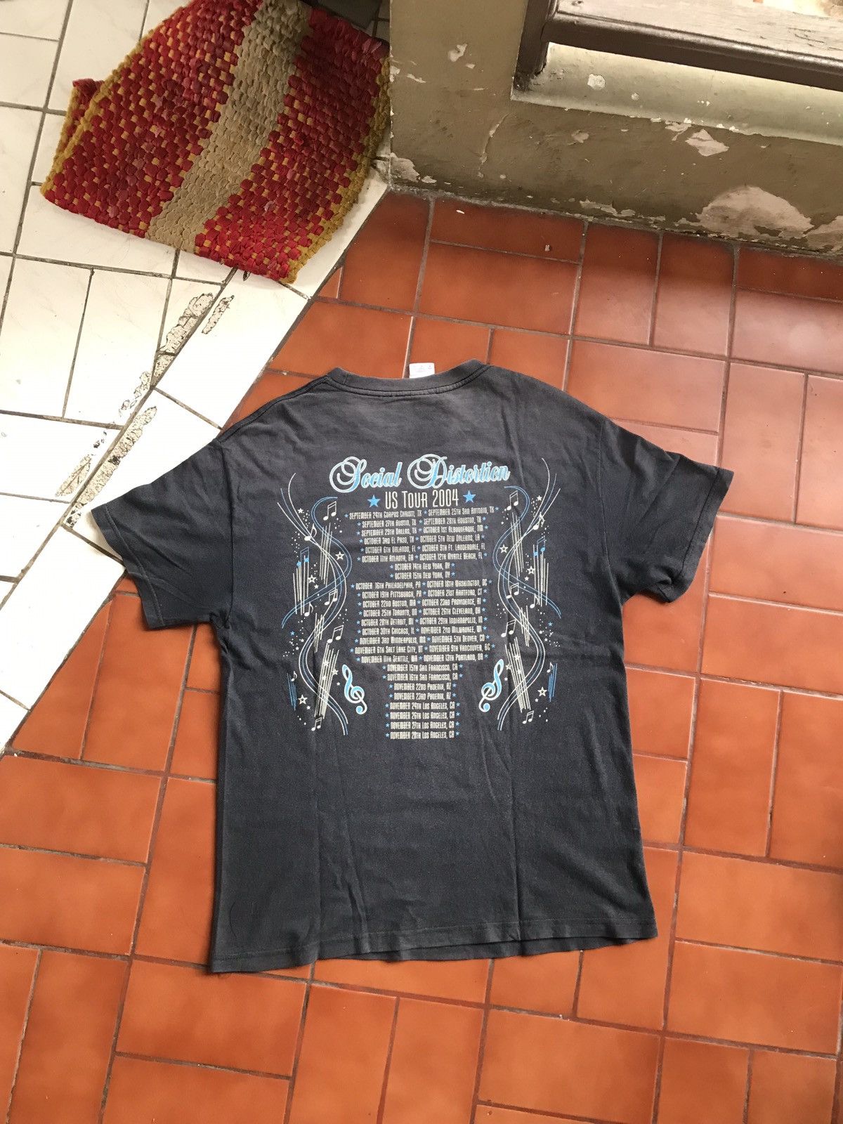 Band Tees × Vintage Social Distortion sex love rock n roll tour shirt Size US M / EU 48-50 / 2 - 2 Thumbnail