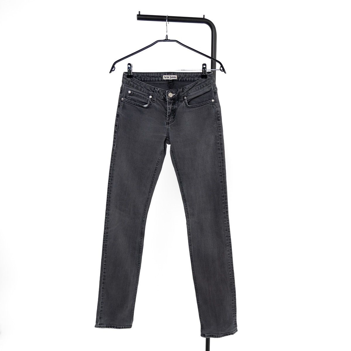 Acne Studios Acne Jeans Womens Gray Vintage Denim Straight Slim Fit Size 27" / US 4 / IT 40 - 1 Thumbnail