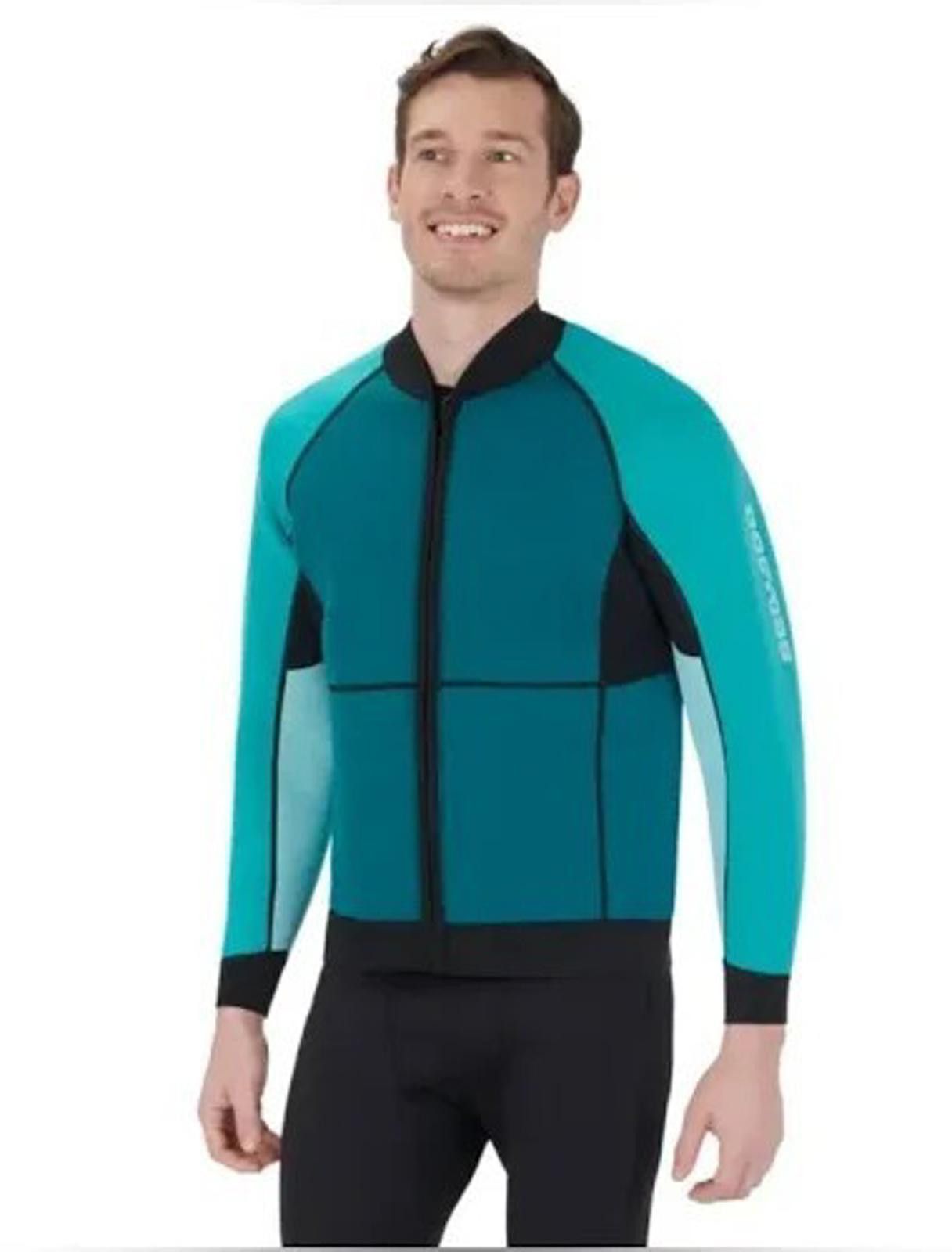 Other Sea-Doo Montego Jacket Men's Size X Large-Turquoise Neoprene Size ONE SIZE - 1 Thumbnail