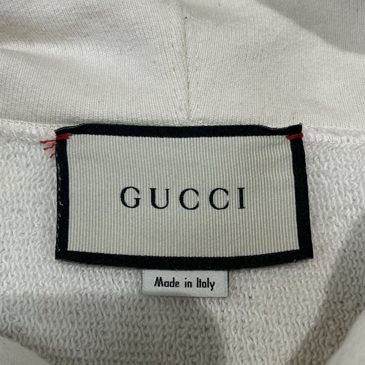Gucci Gucci Manifesto Mask Hoodie White Size US M / EU 48-50 / 2 - 4 Thumbnail