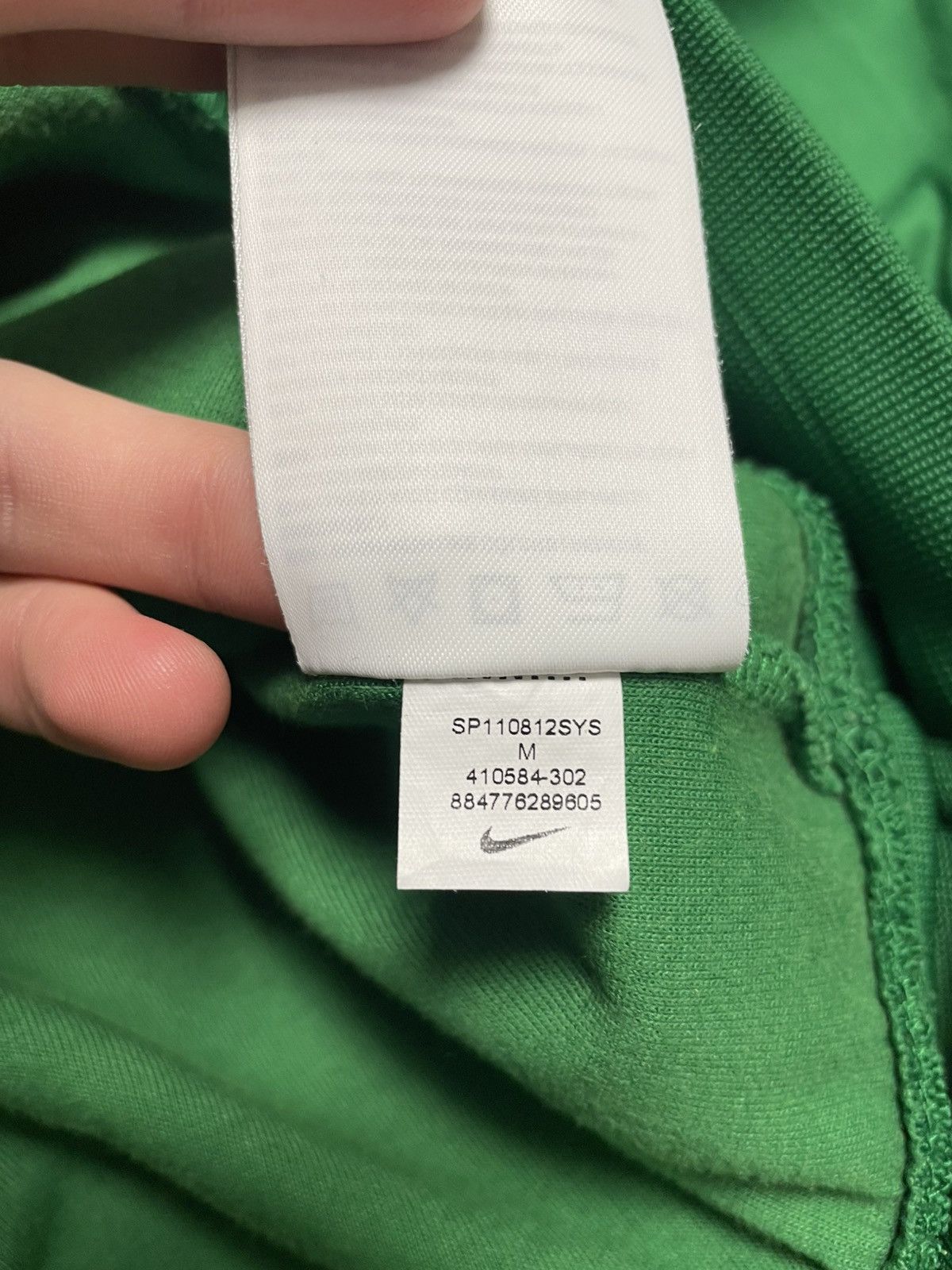 Nike Vintage Nike Athletic Dept. Green Track Jacket Size US M / EU 48-50 / 2 - 15 Thumbnail