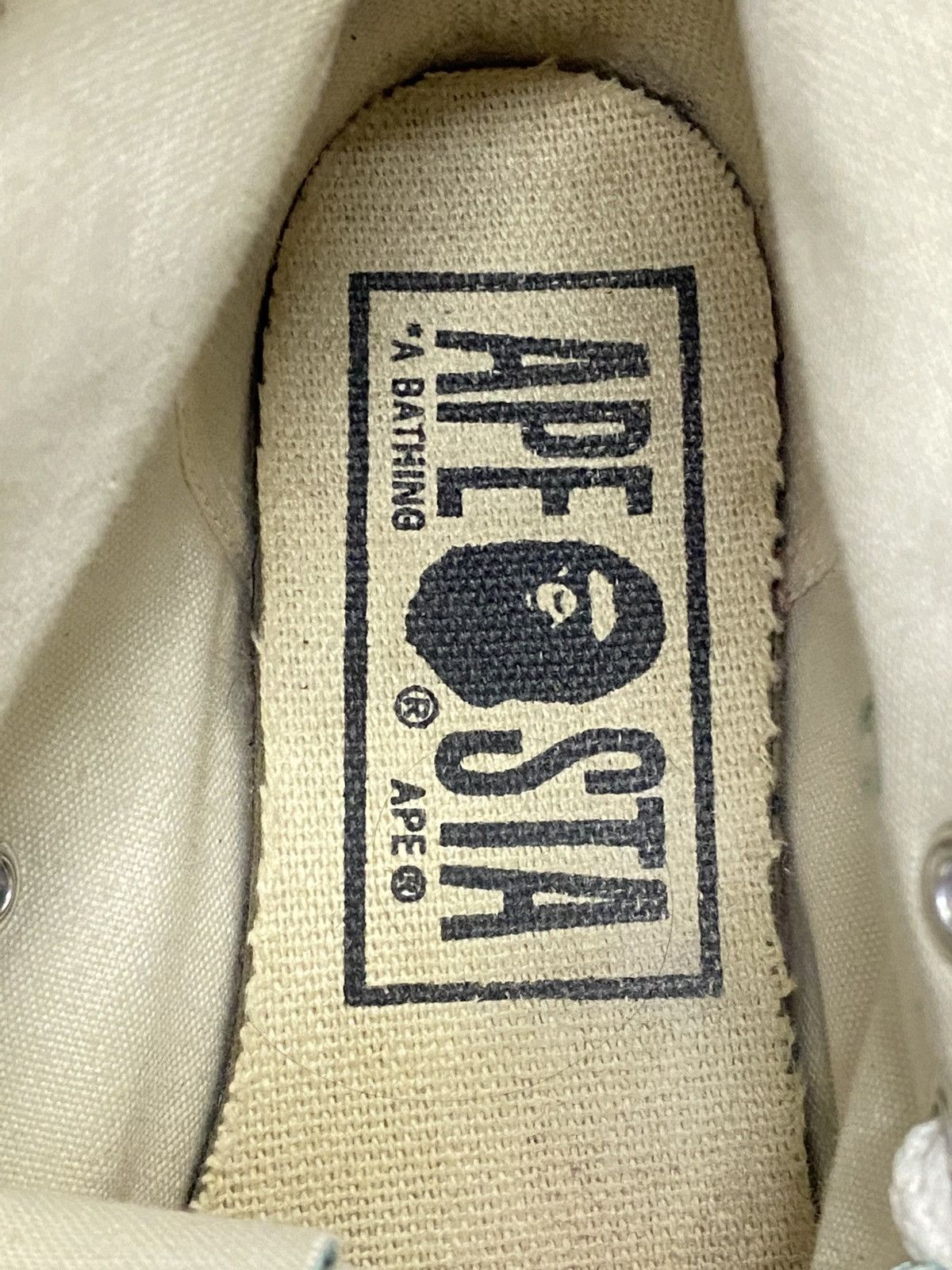 Bape × Nigo A Bathing Ape Sta Hight Cut Sneakers Size US 7 / EU 40 - 8 Thumbnail