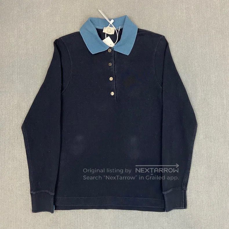 Hermes Hermes Blue-collar lady's polo shirt Size S / US 4 / IT 40 - 1 Thumbnail
