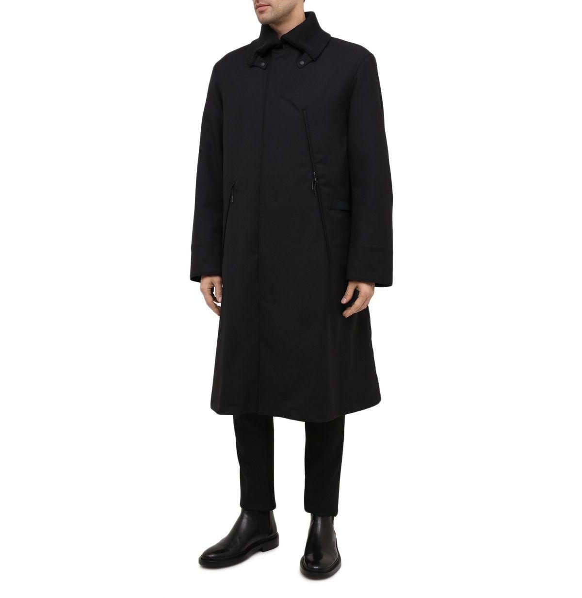 Y-3 Y-3 Classic Winter Wool Padded Coat Black M Size US M / EU 48-50 / 2 - 3 Thumbnail