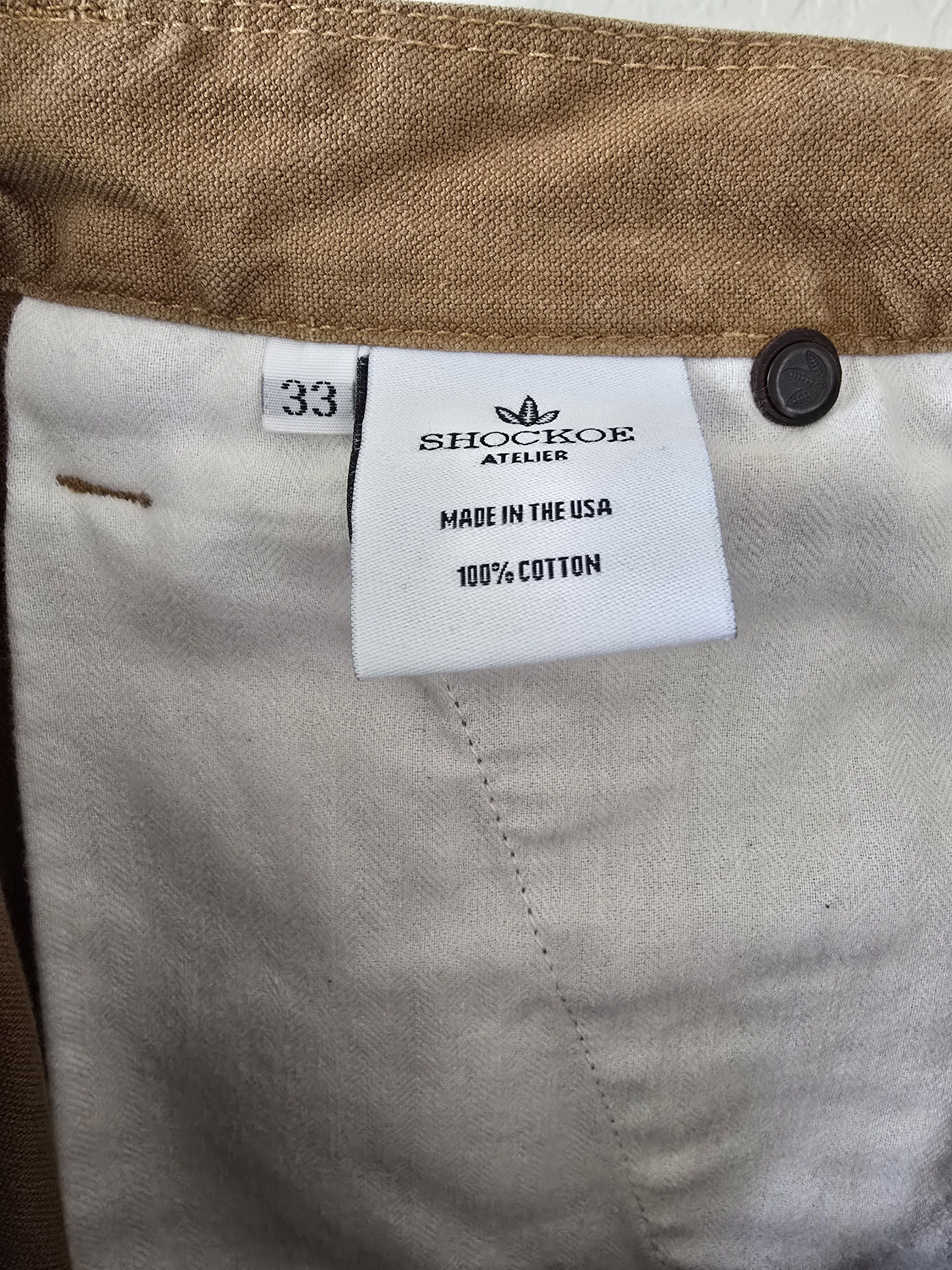 Shockoe Atelier Duck Canvas 5 Pocket Size US 33 - 4 Thumbnail