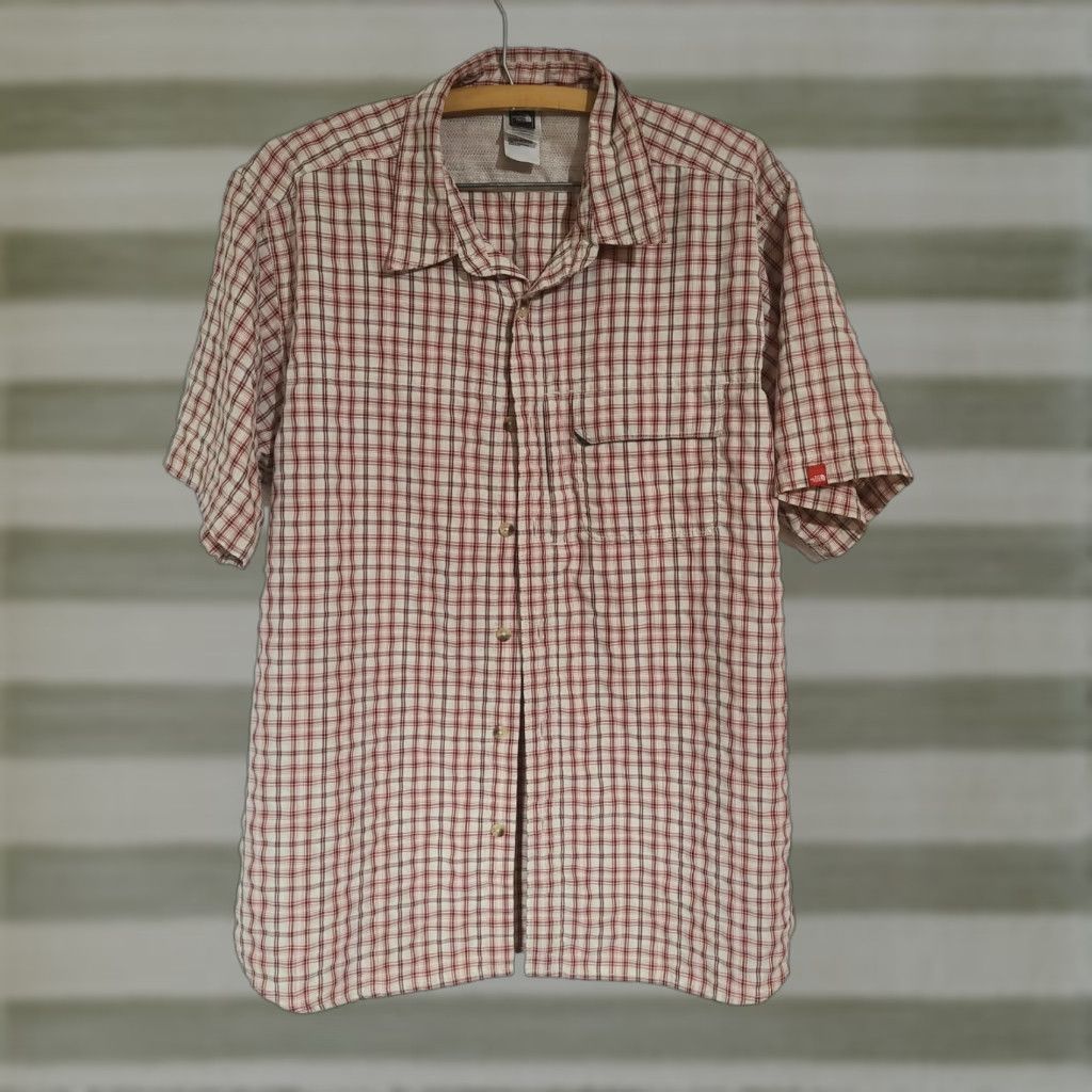The North Face The North Face Shirt Men’s Red Plaid Short Sleeve Button Down Size L Large Size US L / EU 52-54 / 3 - 1 Thumbnail