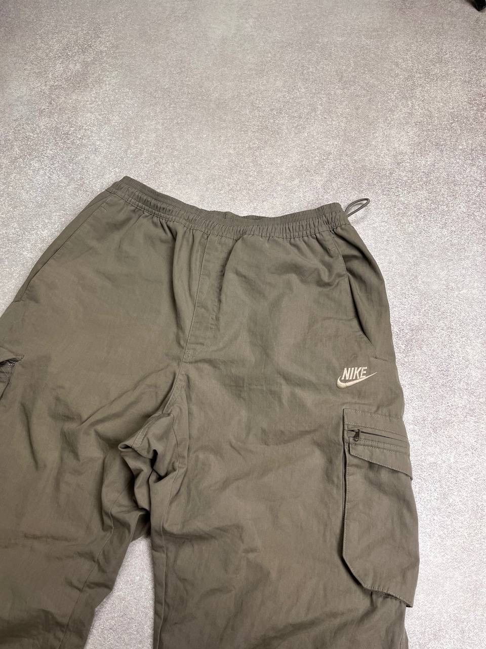 Nike × Vintage Vintage Nike Swoosh Achival Baggy Cargo Pants L Size US 34 / EU 50 - 4 Thumbnail