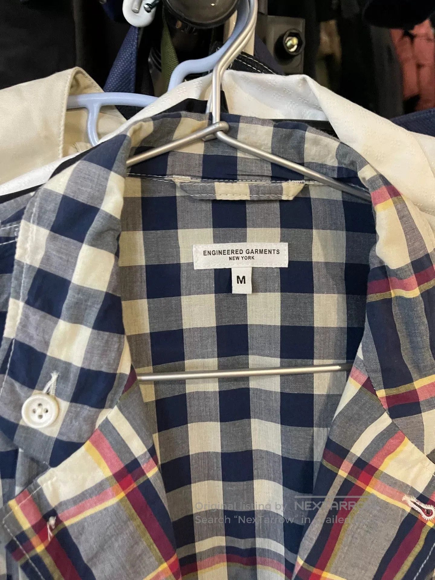 Engineered Garments Engineered Garments Plaid Suit Jacket. Size US M / EU 48-50 / 2 - 2 Thumbnail