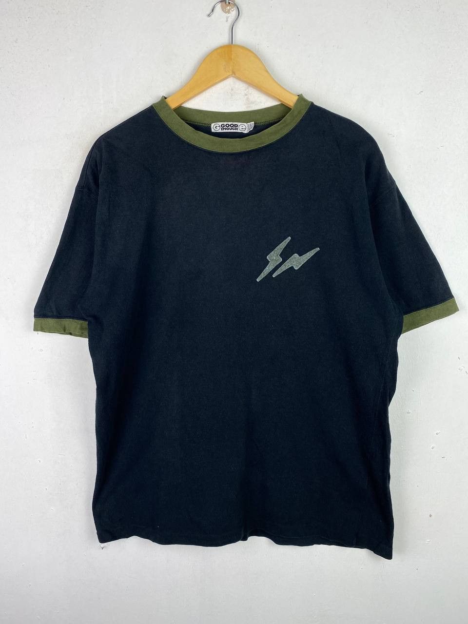 GOODENOUGH vintage 90s gdeh x fragment design ringer tee nice design Size US M / EU 48-50 / 2 - 1 Thumbnail