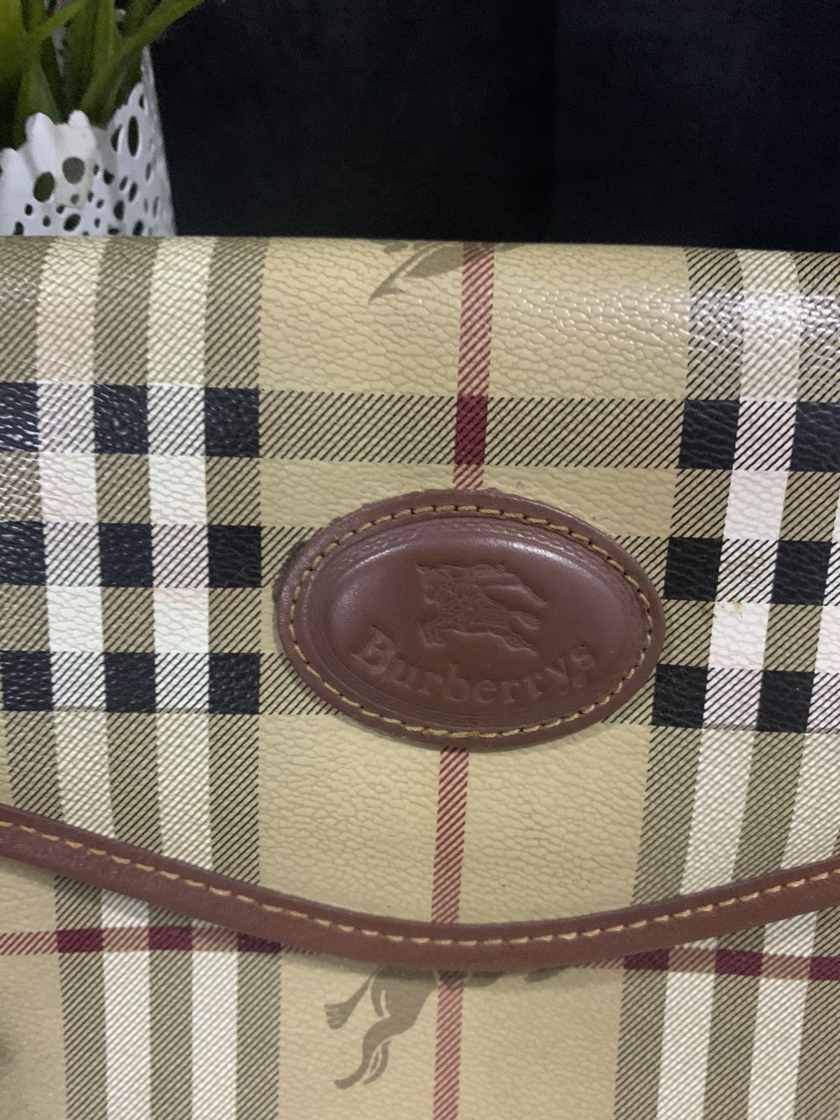 Burberry VINTAGE !! Clutch Bag BURBERRY Nova Check Size ONE SIZE - 2 Thumbnail