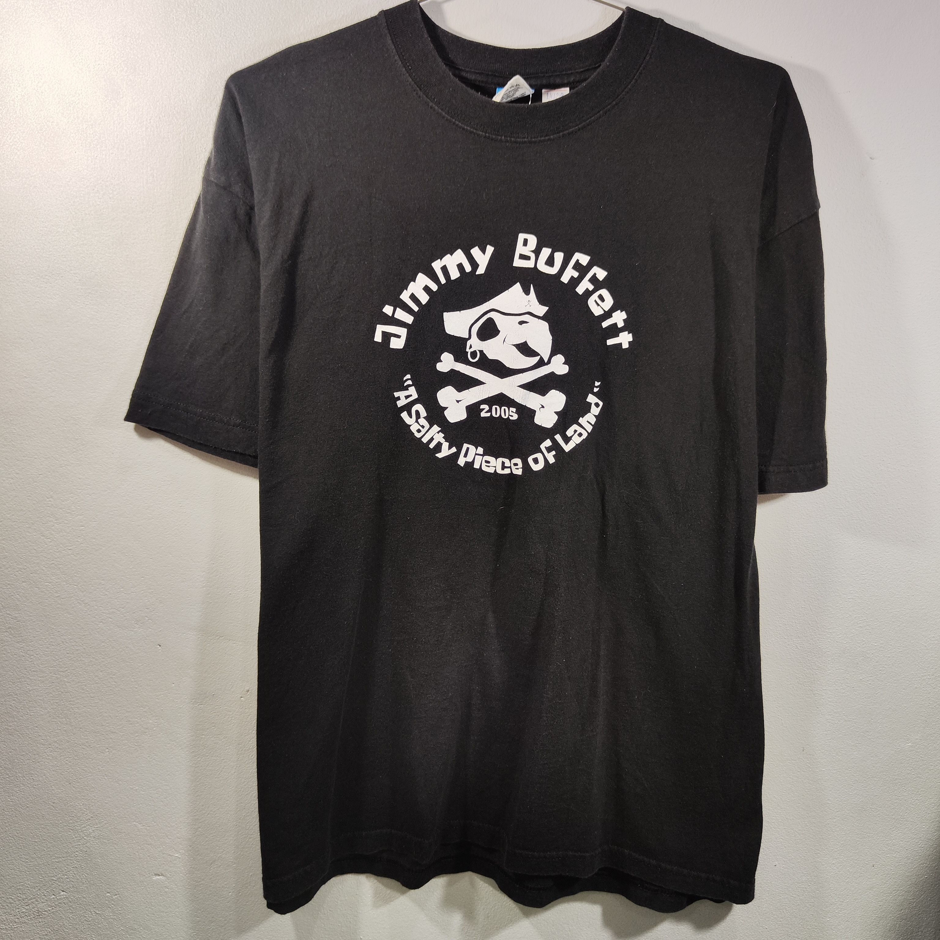 Band Tees Jimmy Buffett 00s Band T shirt Folk Country Tour Black 2XL Size US XXL / EU 58 / 5 - 1 Thumbnail