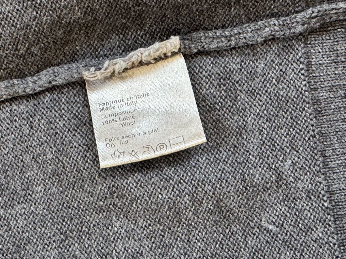 Dior × Hedi Slimane Dior Homme 2004 Black/Grey Cardigan Size US M / EU 48-50 / 2 - 5 Thumbnail