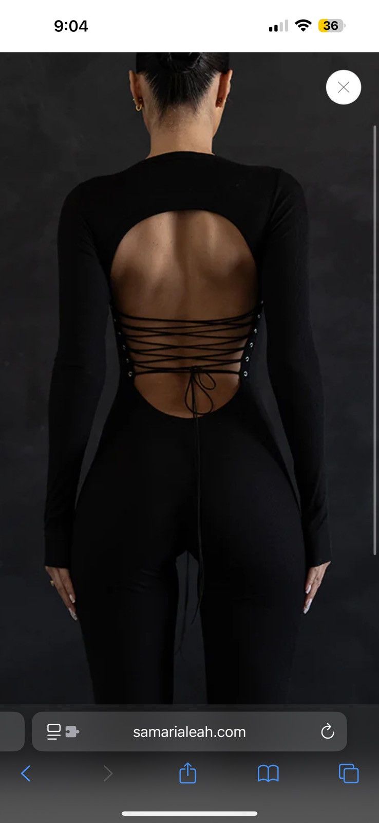 Other SAMARIA LEAH CATSUIT Size 28" / US 6 / IT 42 - 5 Thumbnail
