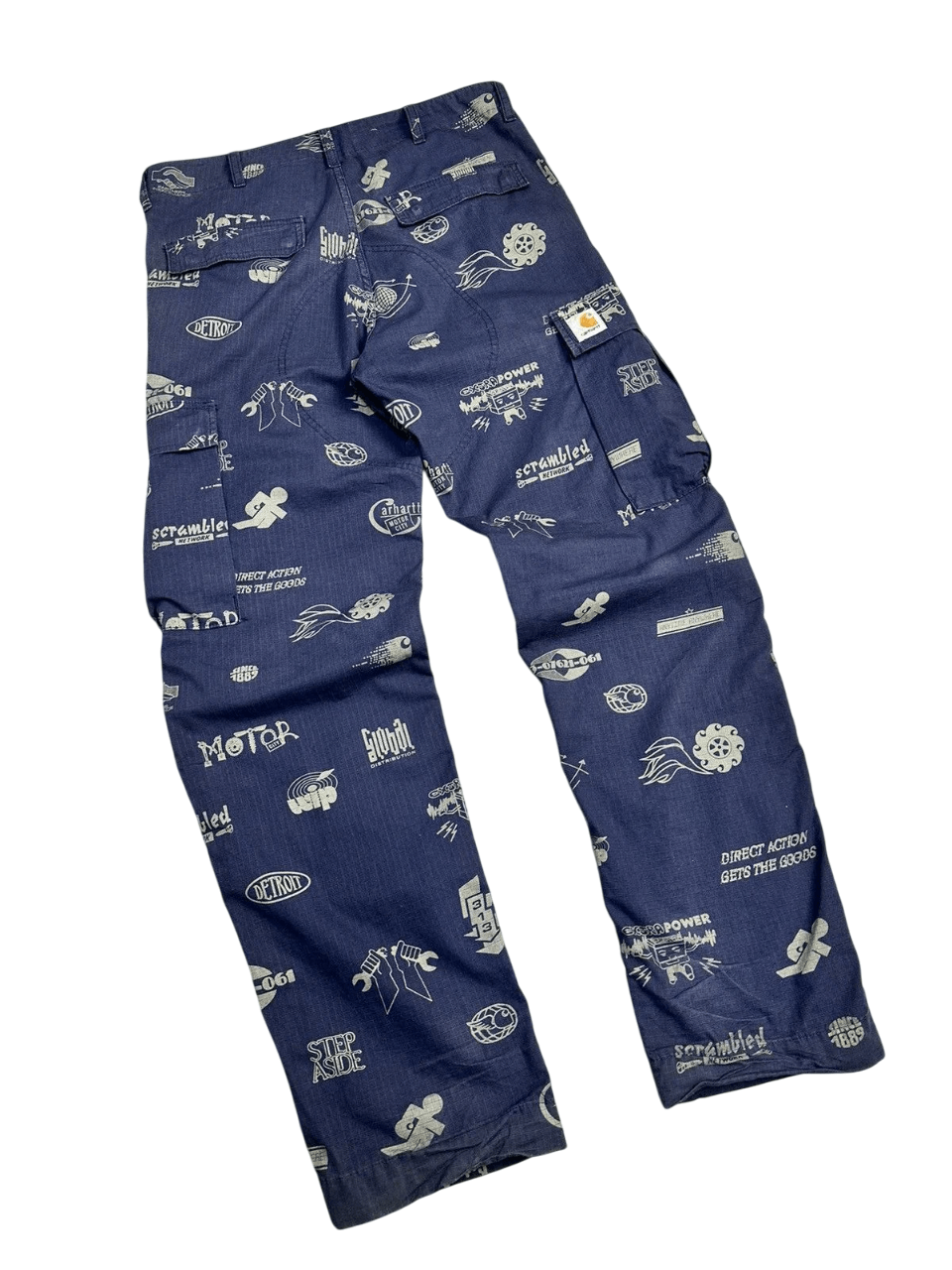 Carhartt Wip 👉 Vintage Baggy Cargo Pants Carhartt WIP Bontage Y2K Size US 32 / EU 48 - 15 Thumbnail