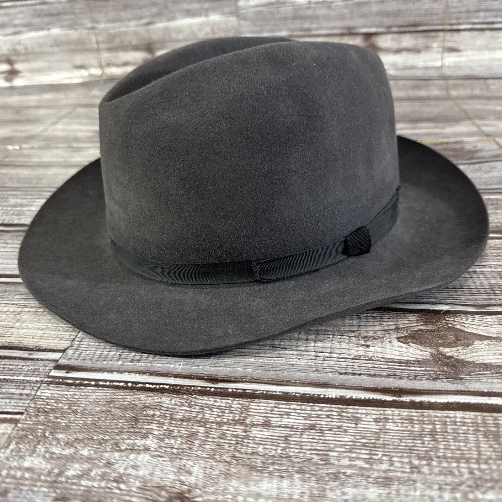 Other Christys London Fedora Felt Hat size 7 1/8 Color Grey Hand M Size ONE SIZE - 1 Thumbnail