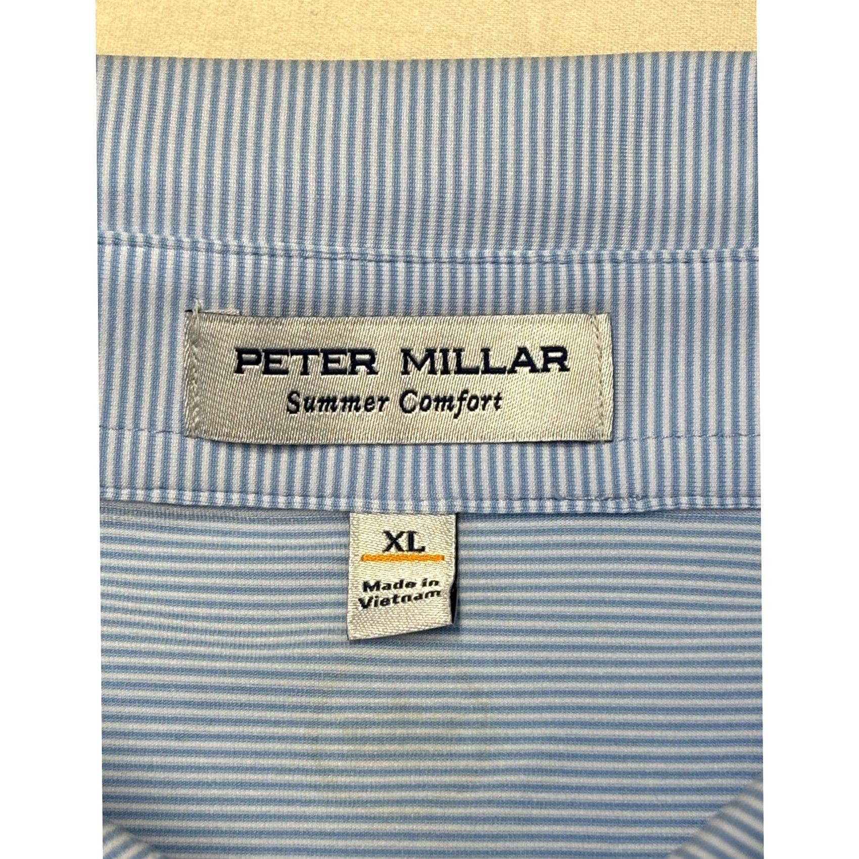 Peter Millar NWT Peter Millar x Slingshot Summer Comfort Polo Mens XL Blue Stripe Slingshot Size US XL / EU 56 / 4 - 4 Thumbnail