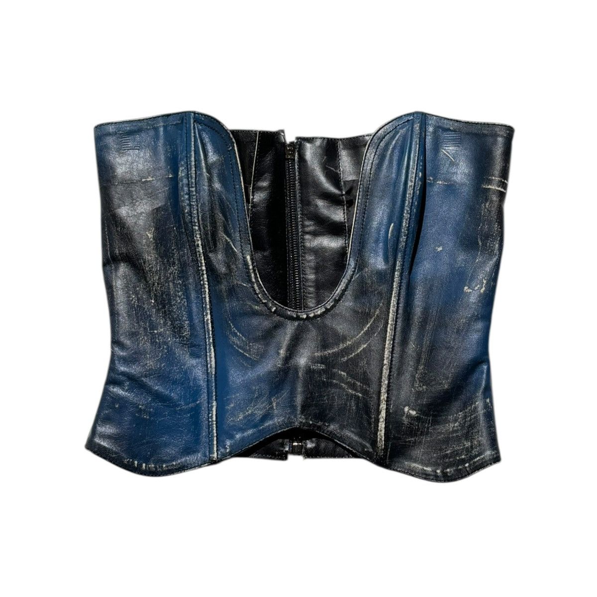 KNWLS $990 leather corset dip top Size S / US 4 / IT 40 - 2 Thumbnail