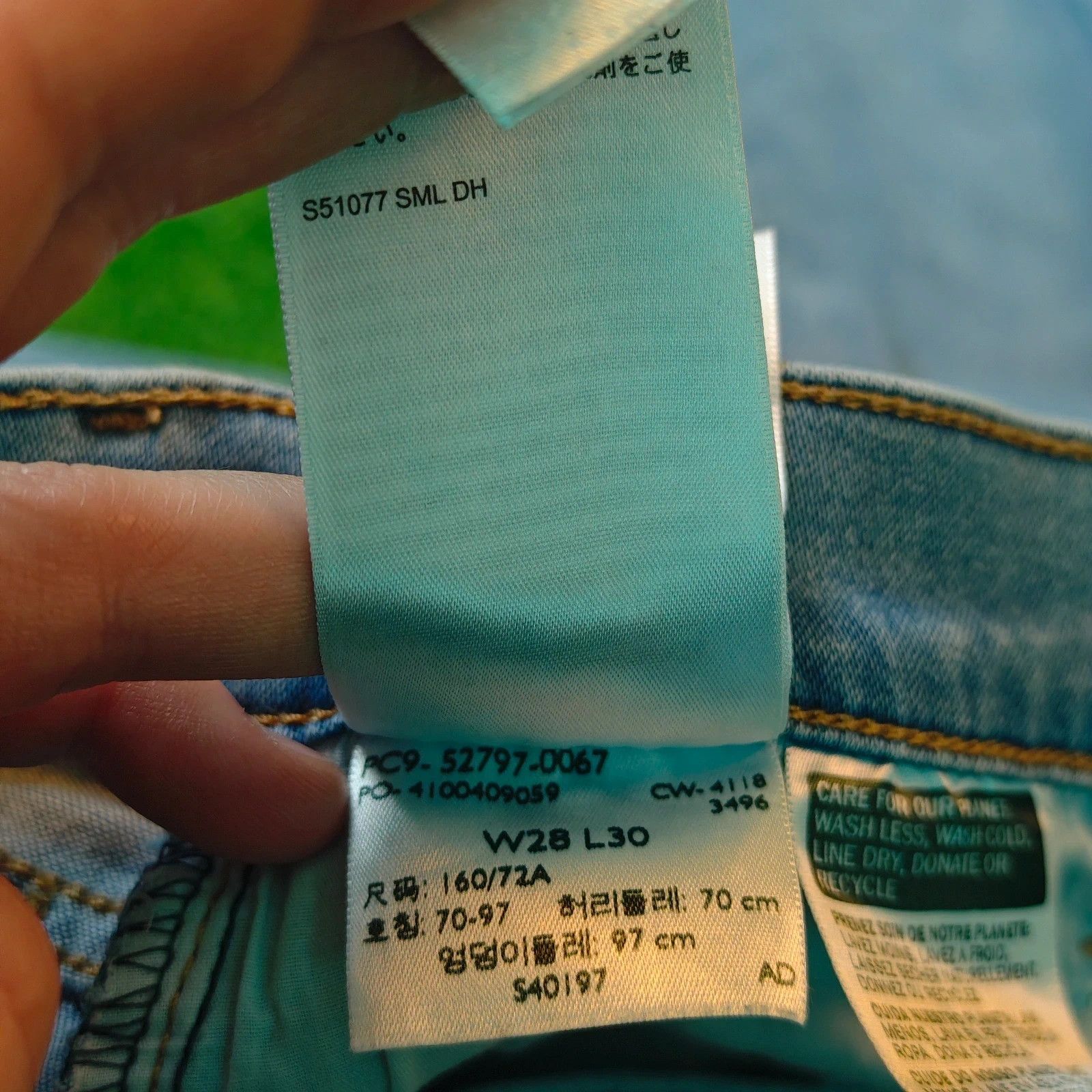 Levi's Levi's 720 Jeans Womens 28 blue super skinny slim high rise Size 28" / US 6 / IT 42 - 11 Thumbnail