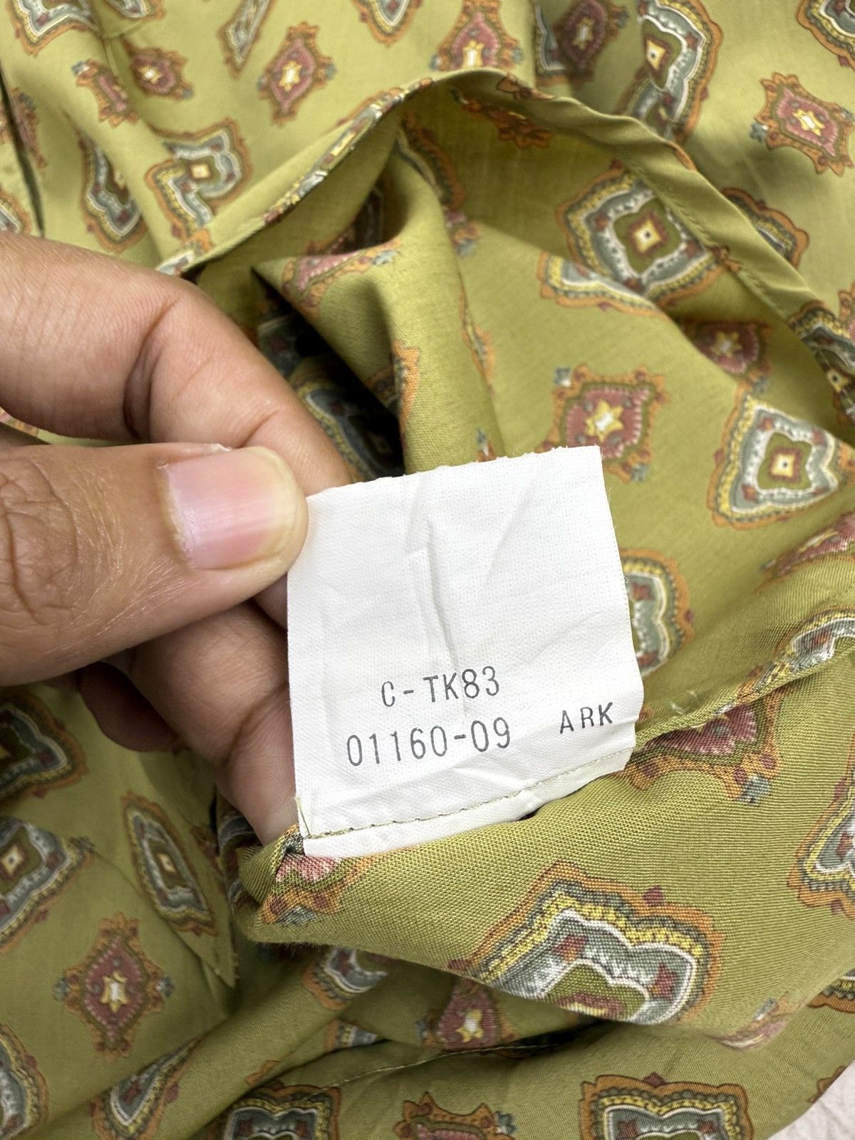 Burberry Vintage Baggy 80s BURBERRYS Classic Pattern Button Ups Size XL / US 12-14 / IT 48-50 - 13 Thumbnail