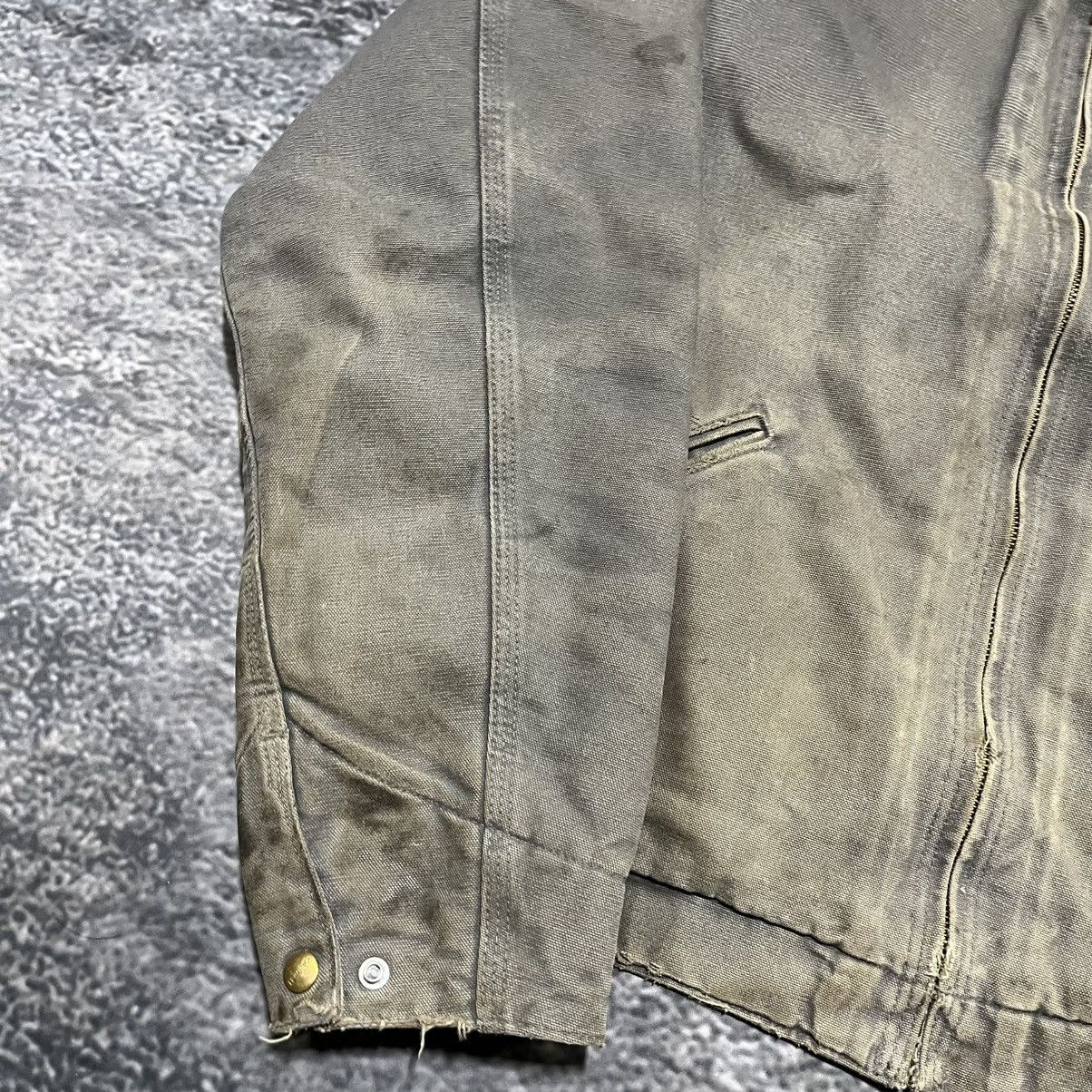 Carhartt VINTAGE CARHARTT BLANKET LINED DISTRESSED DETROIT JACKET Size US L / EU 52-54 / 3 - 4 Thumbnail