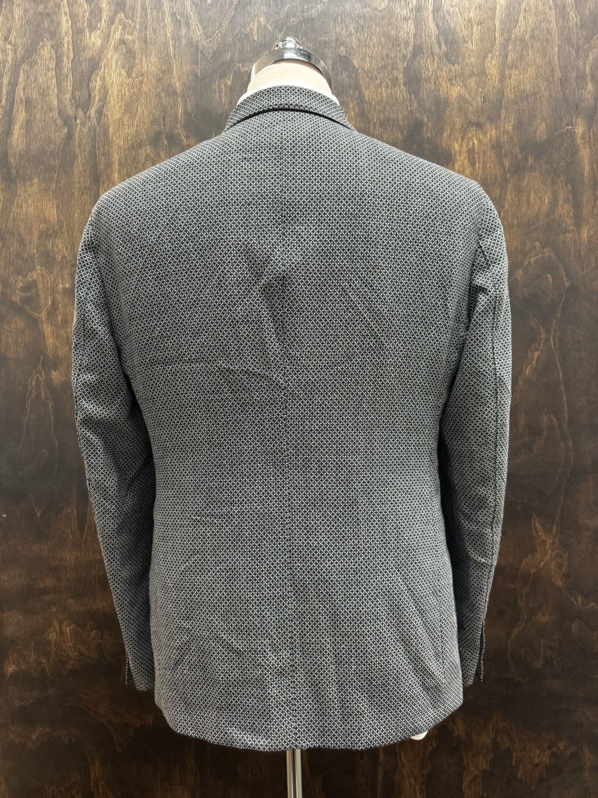 Giorgio Armani Giorgio Armani Black Label Nailhead Upton Jacket Size 44R - 6 Thumbnail