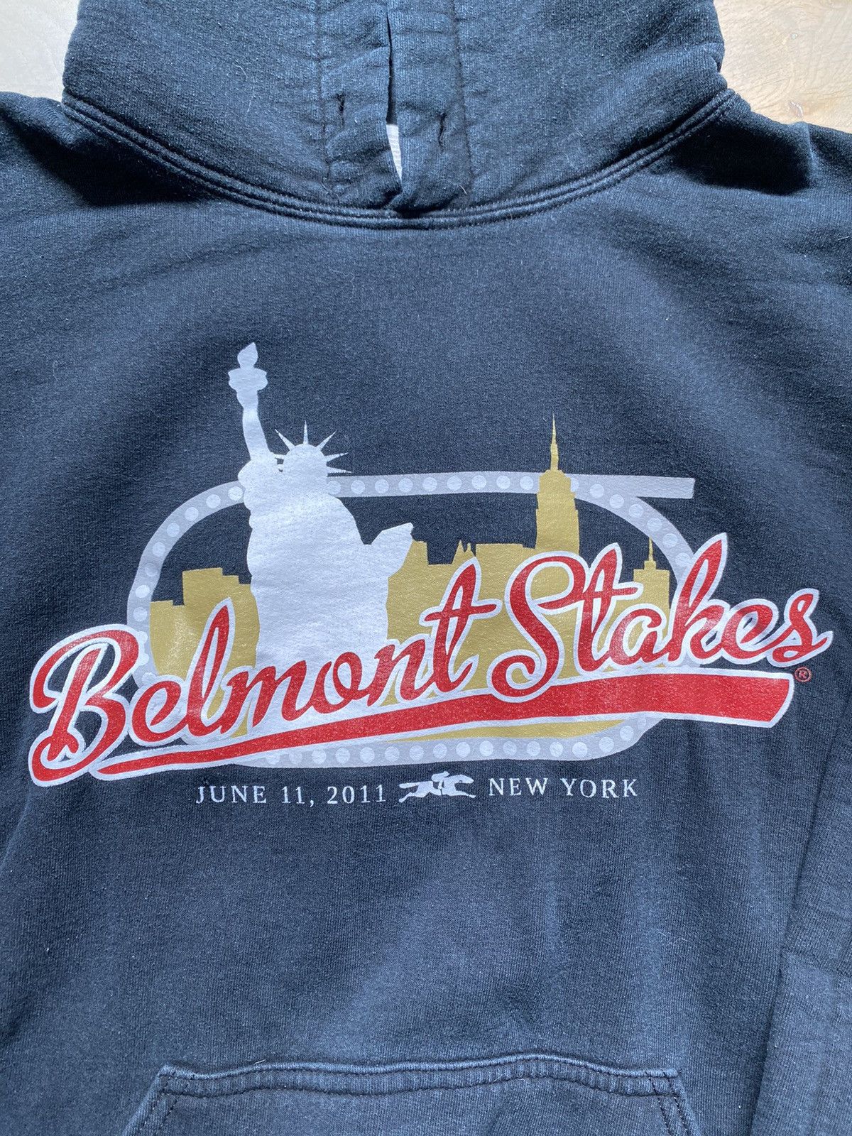 Other × Vintage Belmont Stakes 2011 Hoodie Size US M / EU 48-50 / 2 - 2 Thumbnail