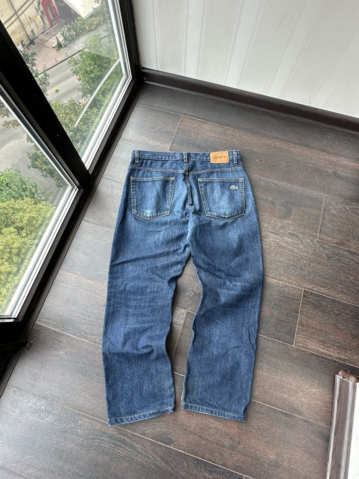 Lacoste Lacoste Vintage 90s Made in Italy Jeans Wide Size US 32 / EU 48 - 3 Thumbnail