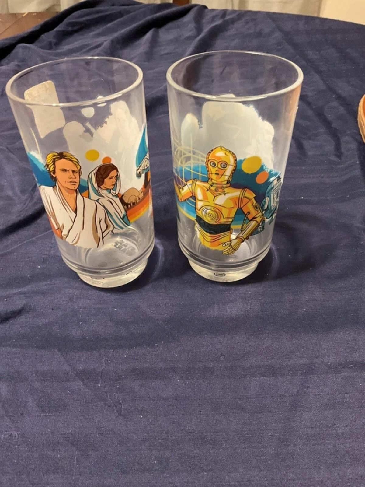 Star Wars Funko Star Wars 2018 collectible glasses set of 2 Size ONE SIZE - 4 Thumbnail