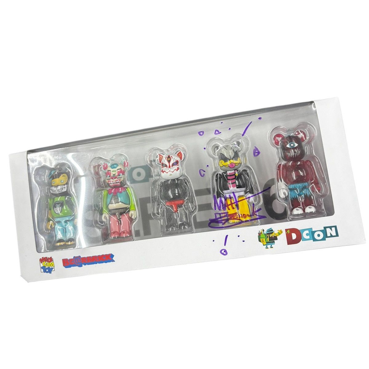 Medicom Toy DCon Artist 100% Bearbrick Series Six Set Size ONE SIZE - 1 Thumbnail