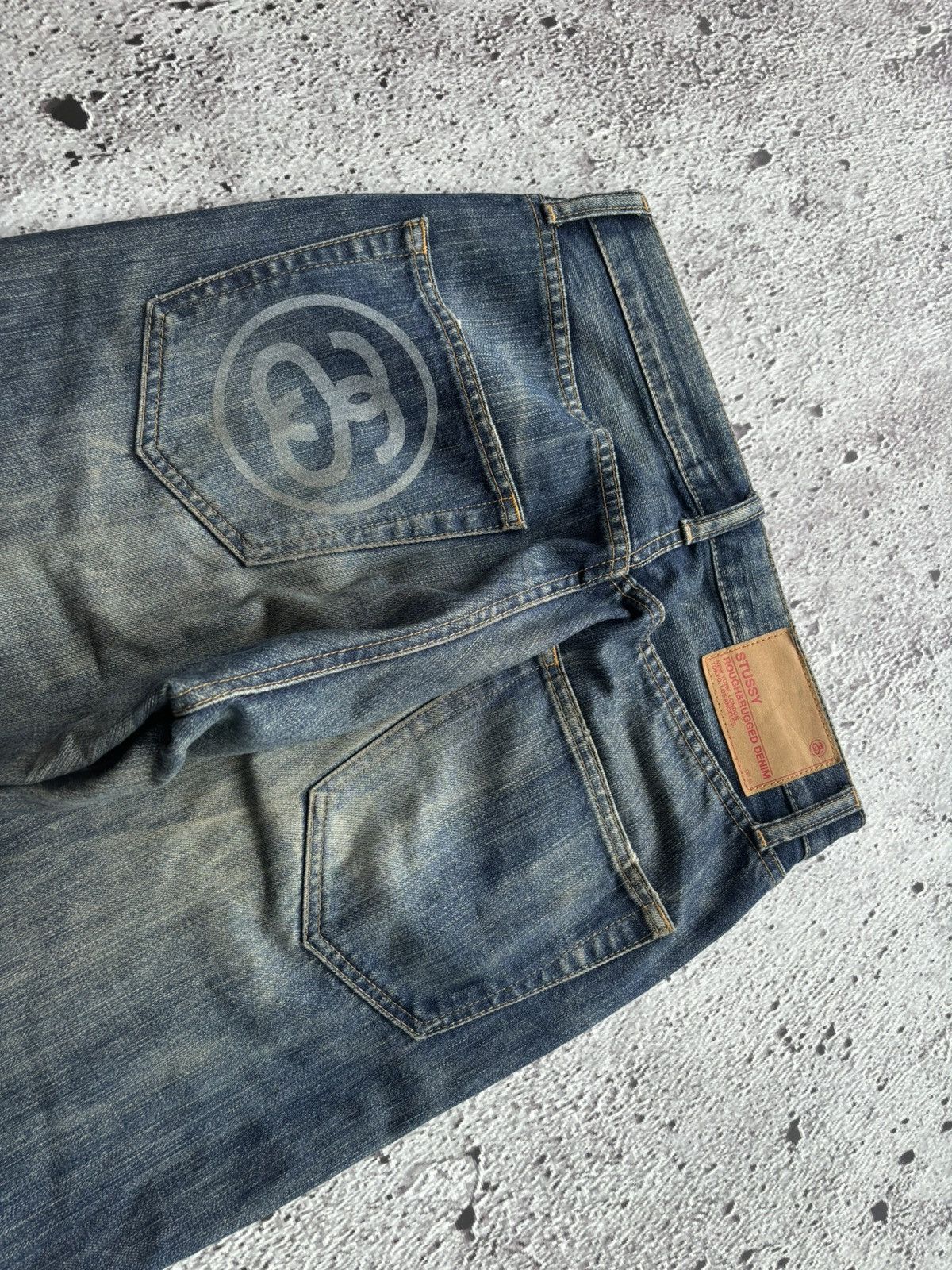 Stussy 2000's Stussy SS Logo denim jeans Size US 28 / EU 44 - 7 Thumbnail