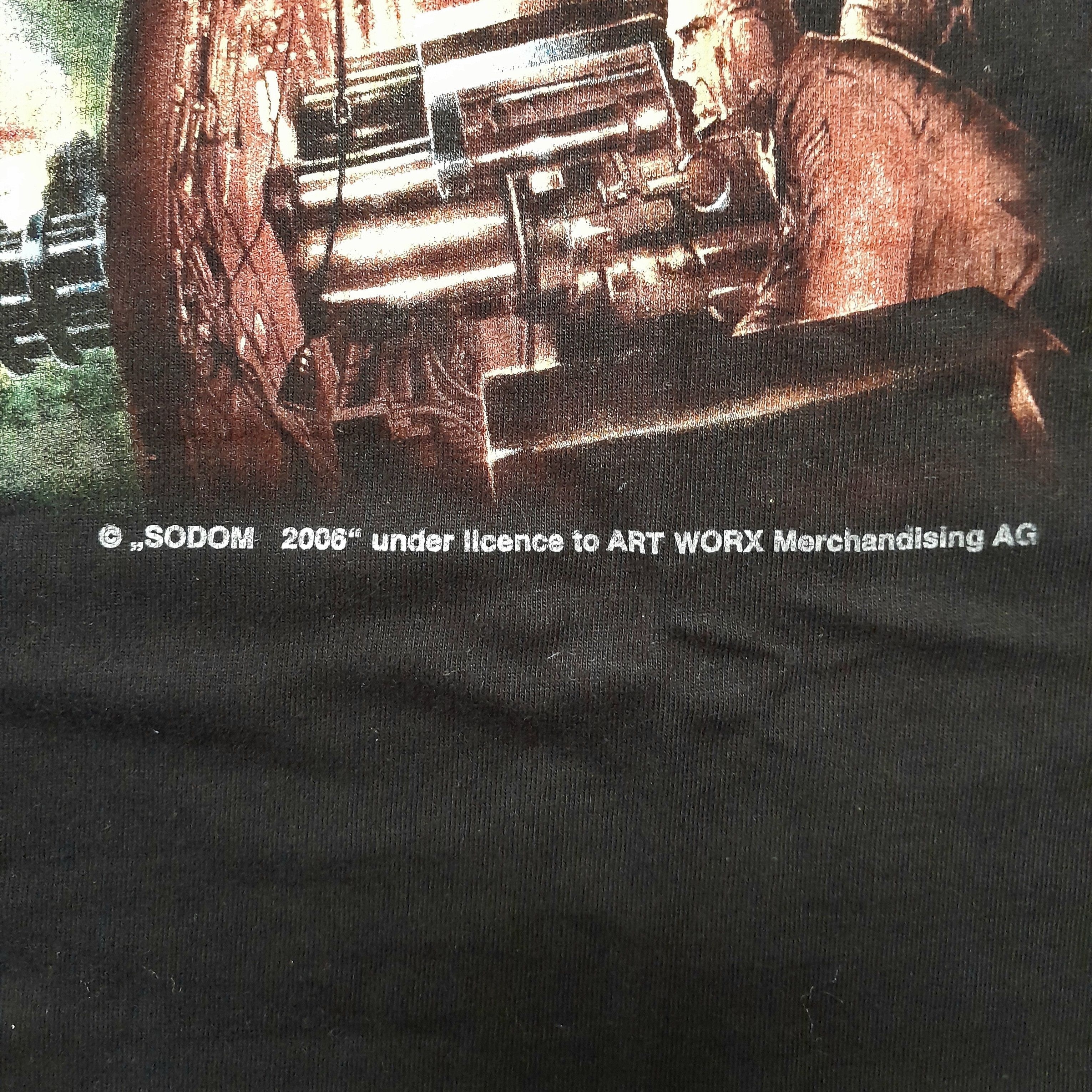 Band Tees Vintage Sodom - Agent Orange Band Tee Size US XXL / EU 58 / 5 - 4 Thumbnail