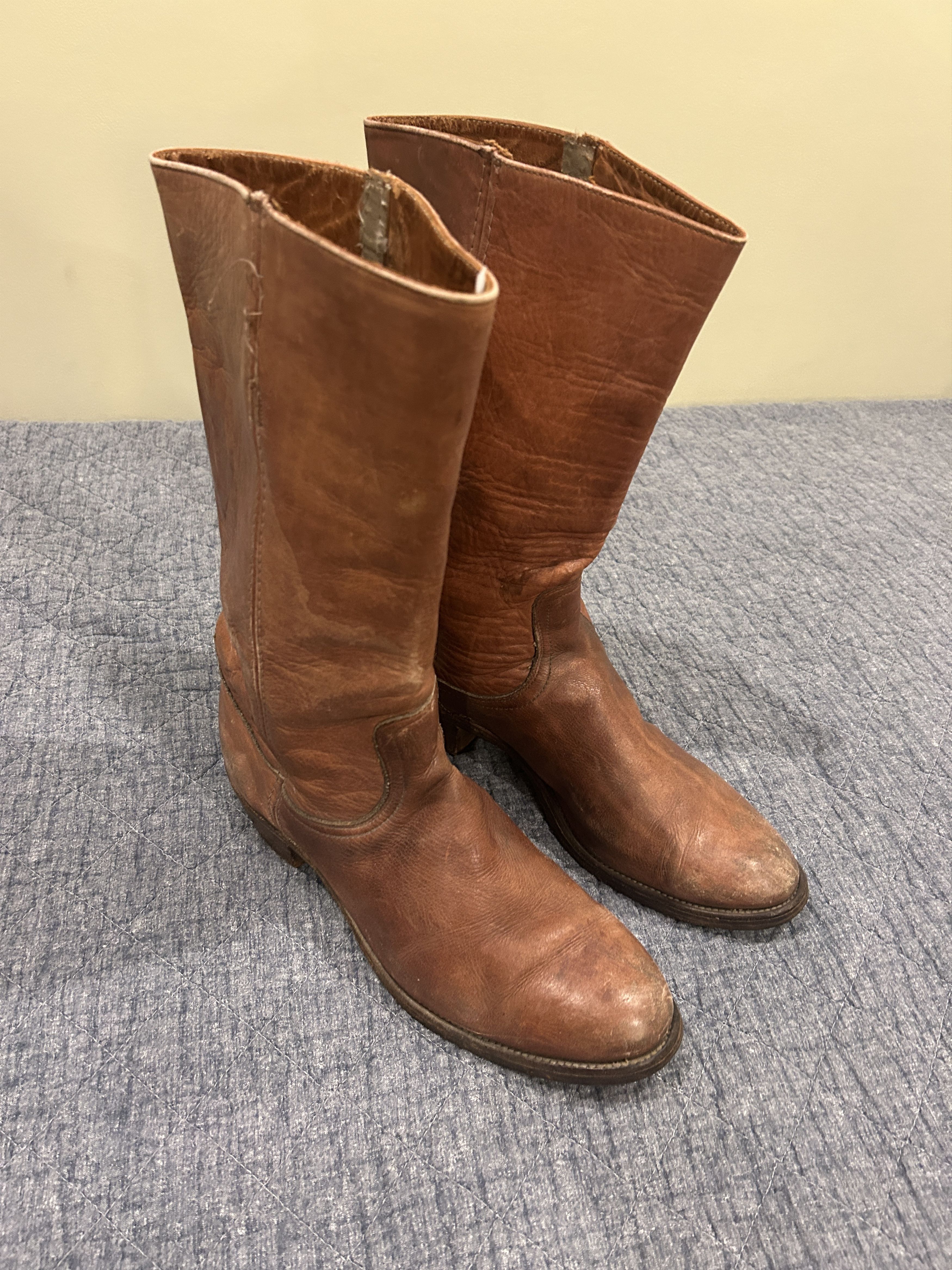 Frye Frye Boots - Vintage from 1970s - size 9.5-10 Size US 9.5 / EU 42-43 - 2 Thumbnail