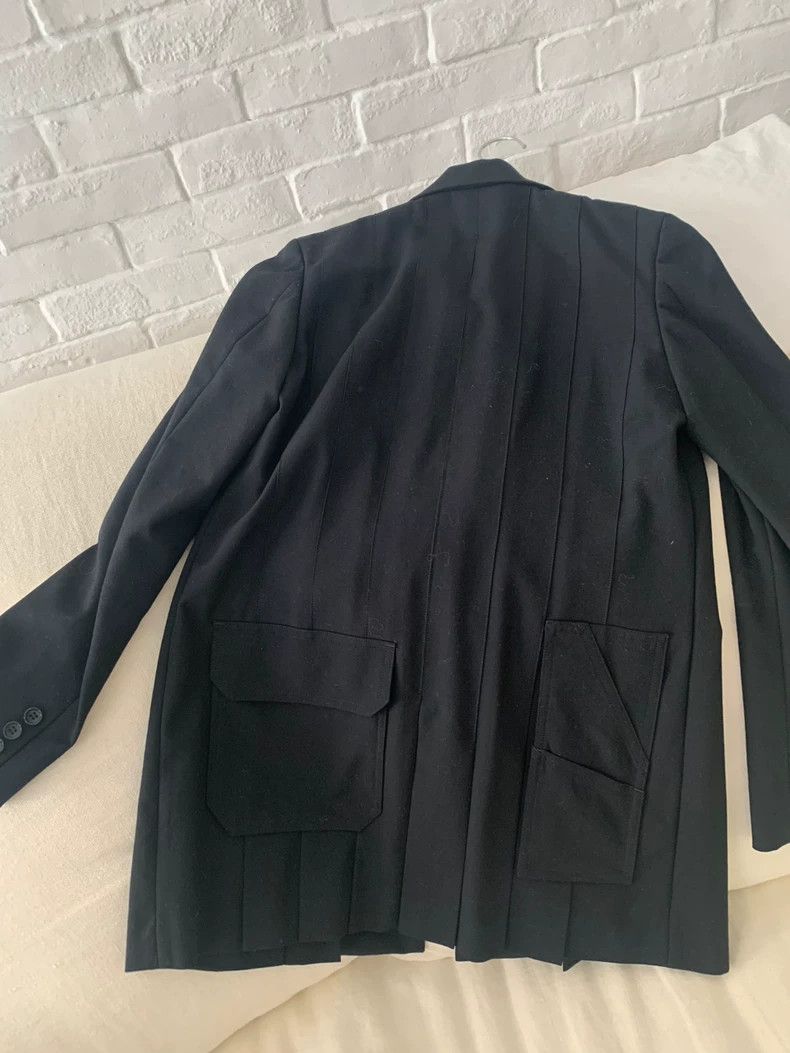 Comme des Garcons Comme des Garcons Pleated black coat Size XS / US 0-2 / IT 36-38 - 3 Thumbnail