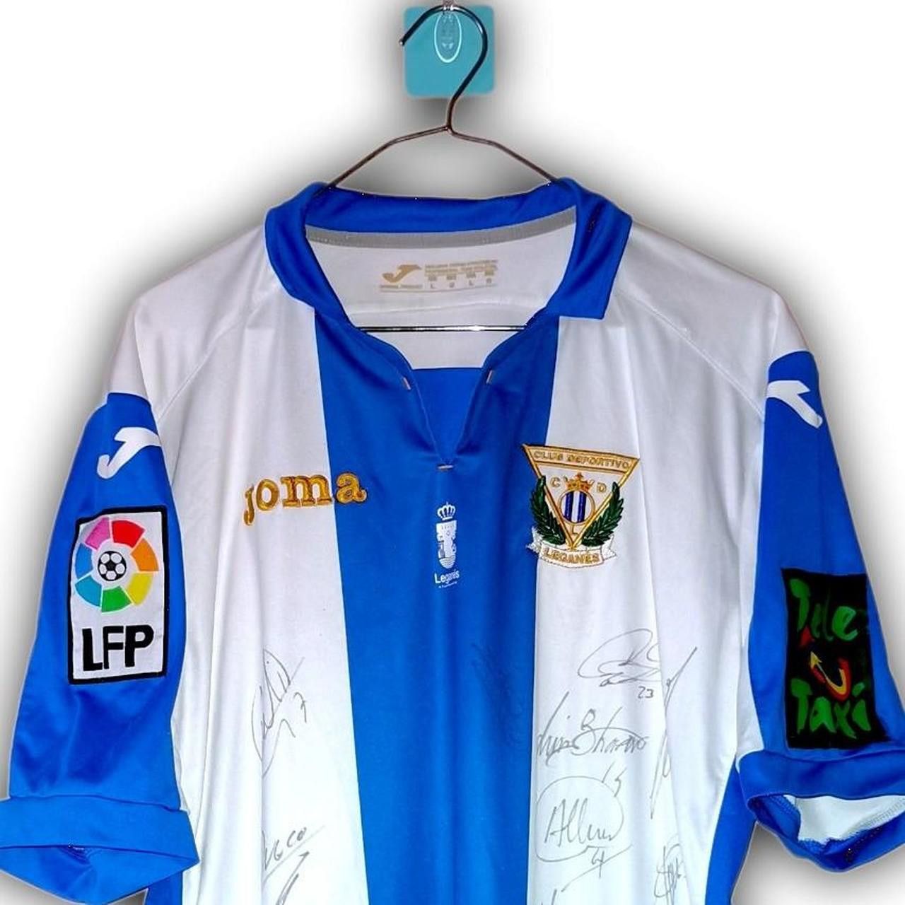 Deportivo Leganes Spain 2016 2017 Home Shirt Jersey