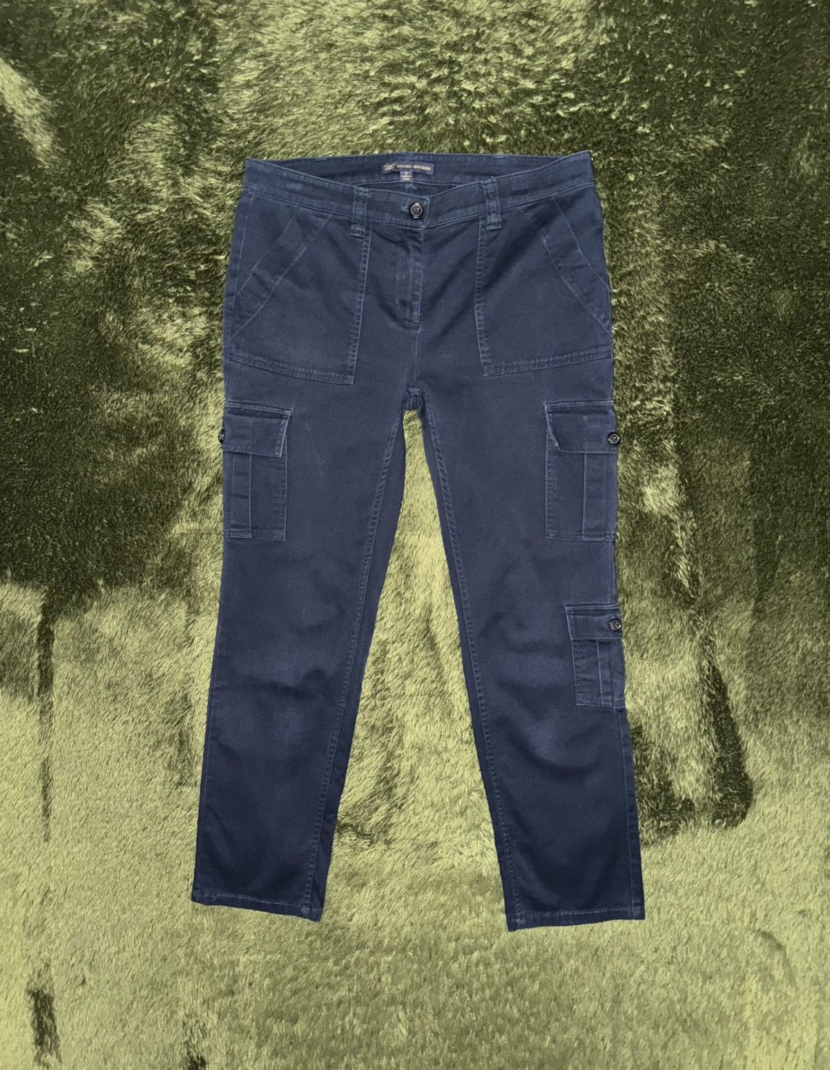 Brooks Brothers [4] Brooks Brothers Japan Exclusive Cotton Cargo Pants Navy Size US 31 - 1 Thumbnail