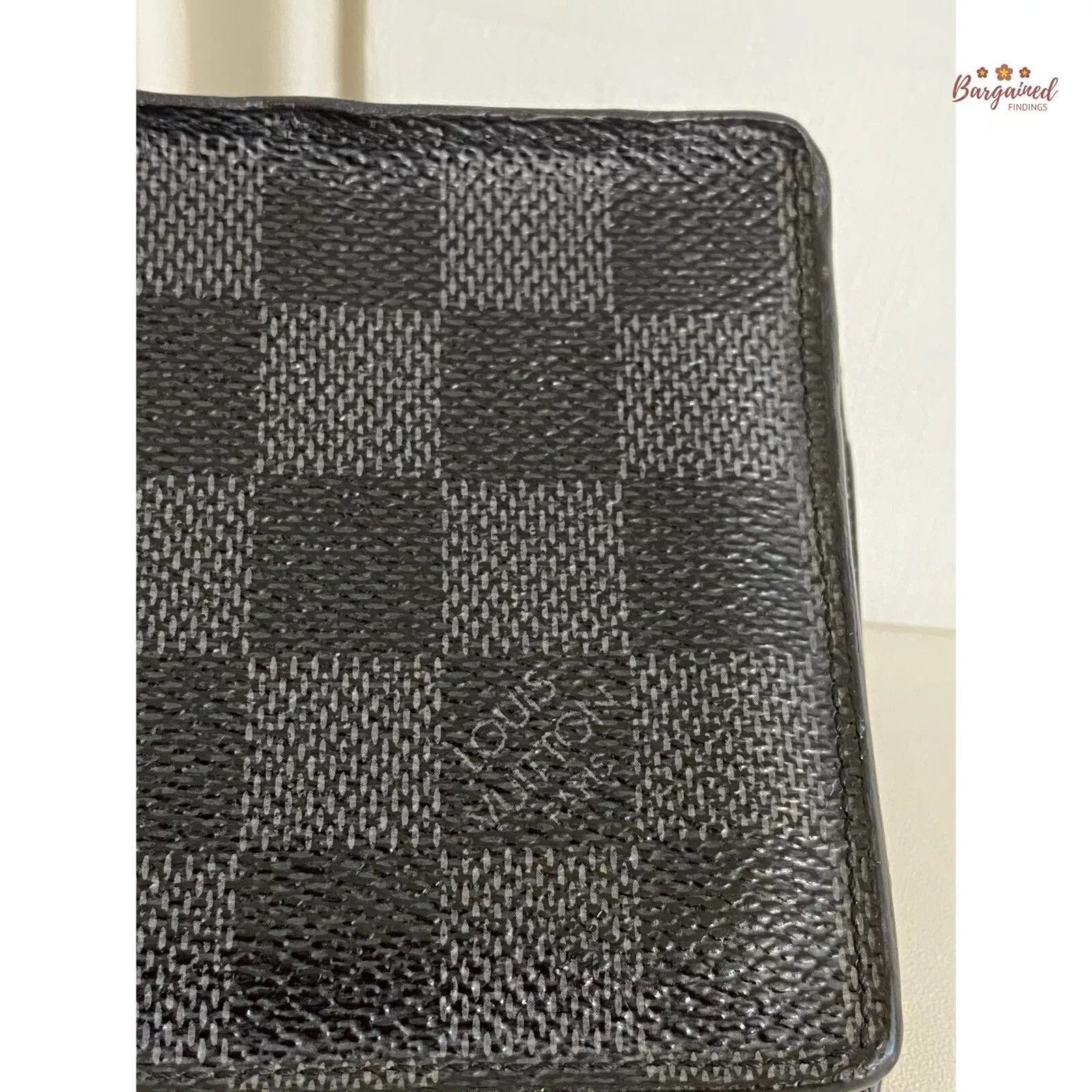 Louis Vuitton Louis Vuitton Gray Damier Graphite Leather Multiple Wallet Size ONE SIZE - 3 Thumbnail
